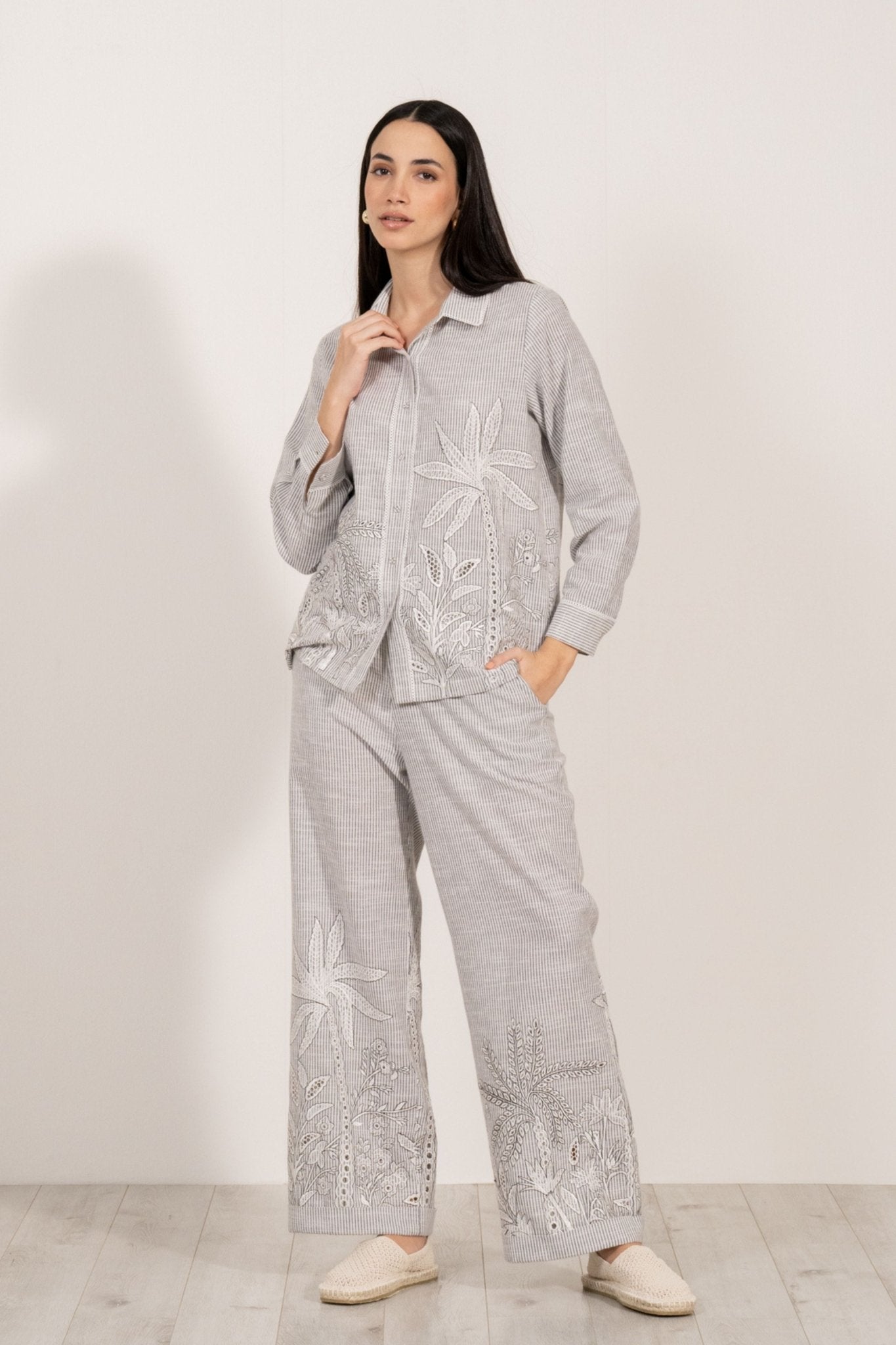 Elvira Buttondown Shirt - Ranna Gill - Elahe