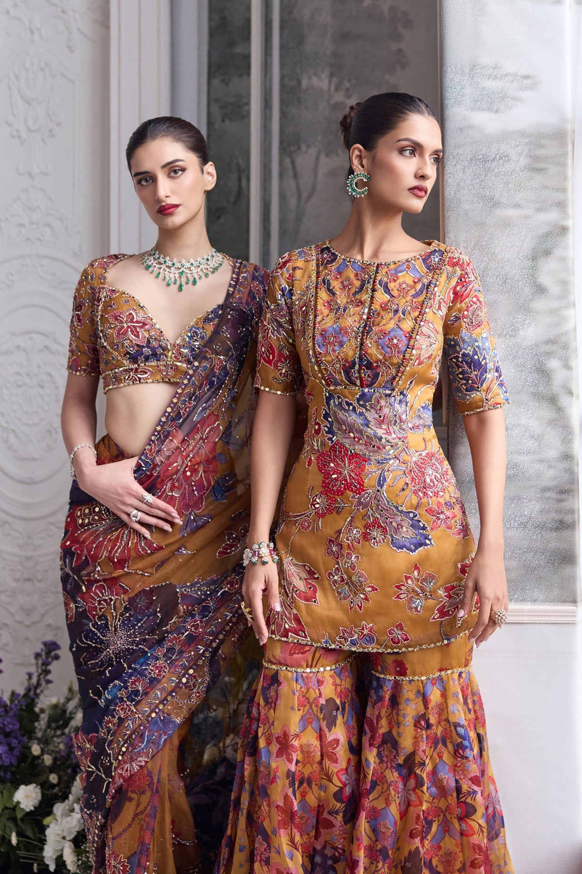 Shahzain Saree Set