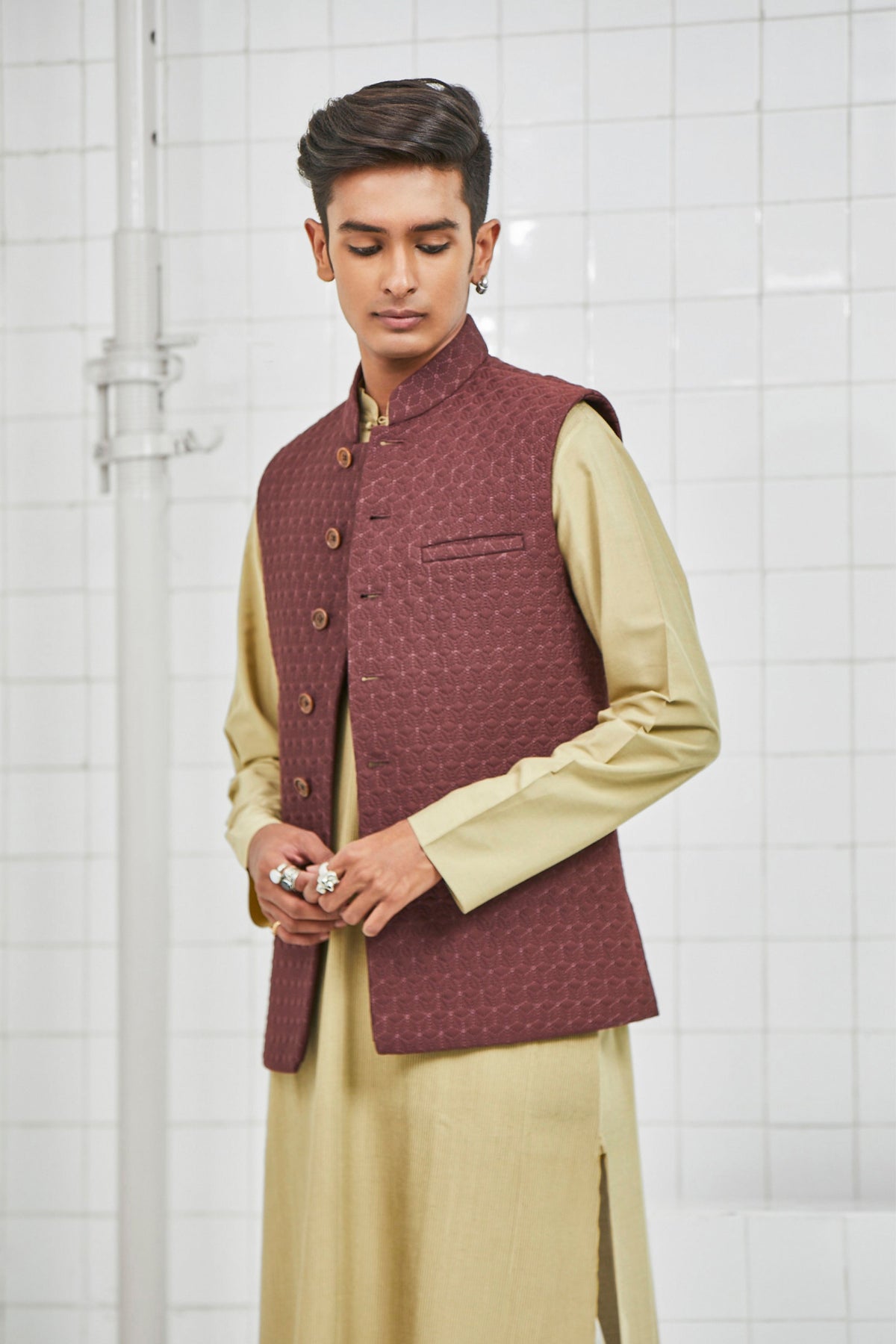 Ramdevra Quilted Waist Coat