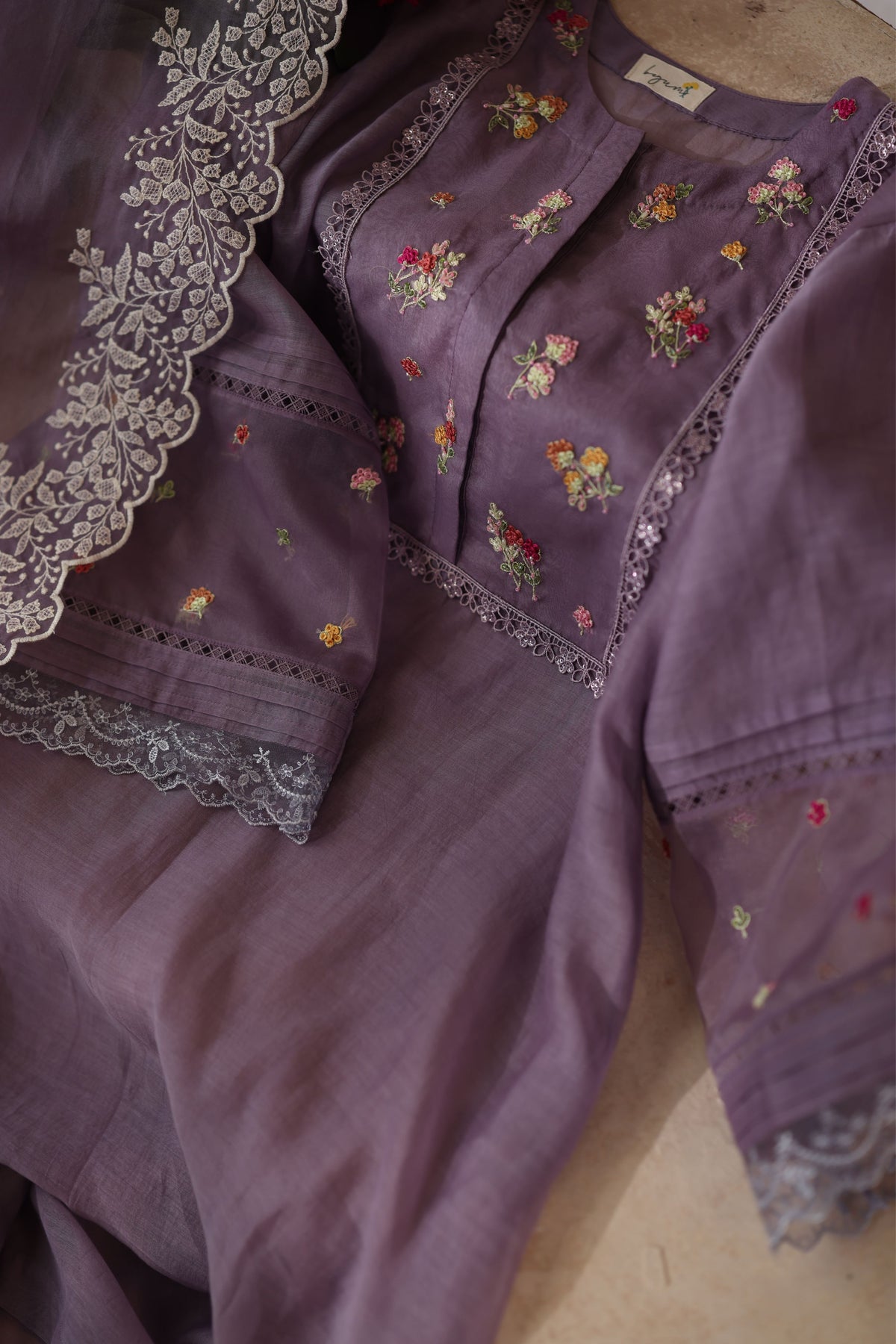 Siara Purple Kurta Set