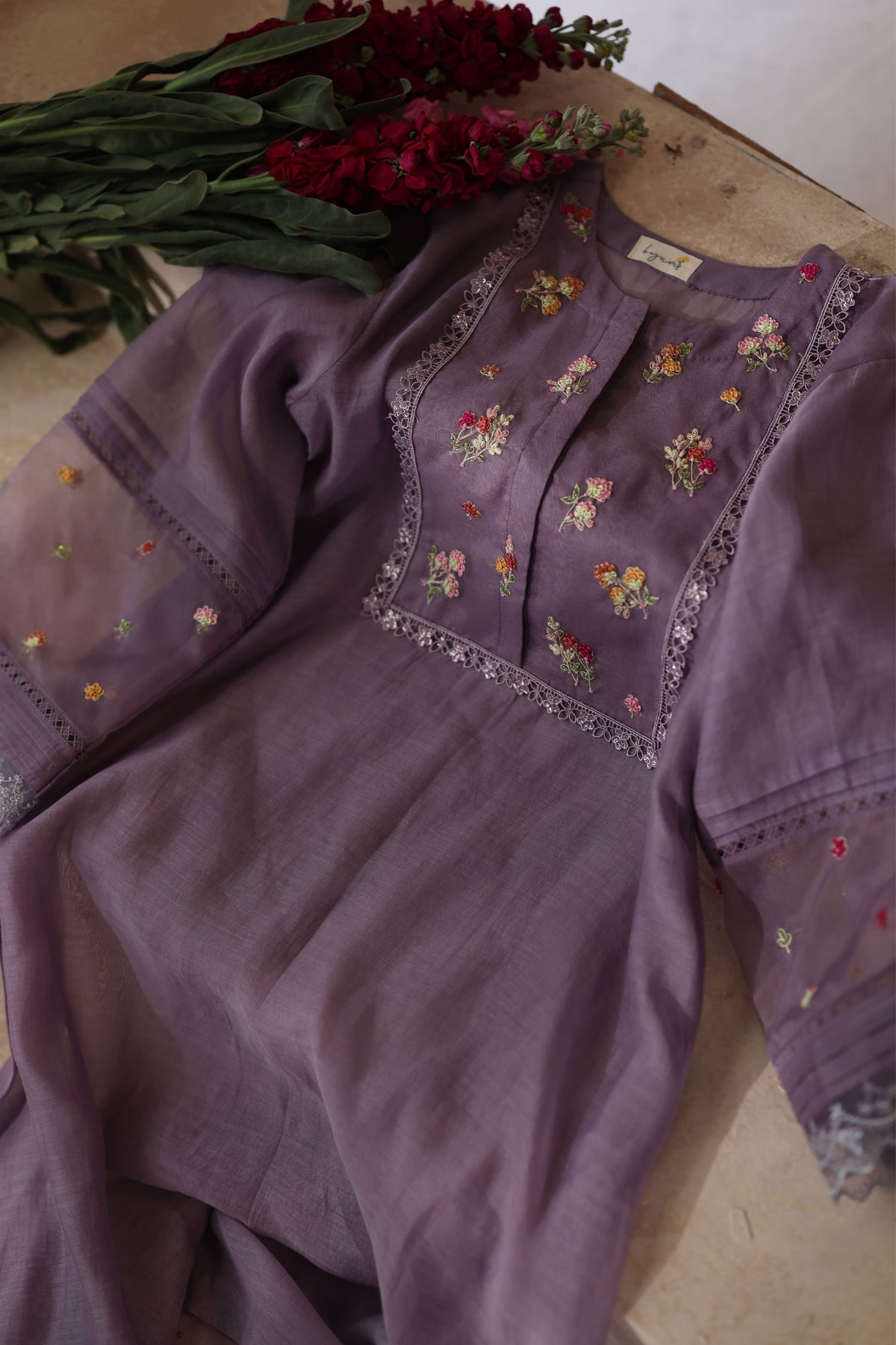 Siara Purple Kurta Set