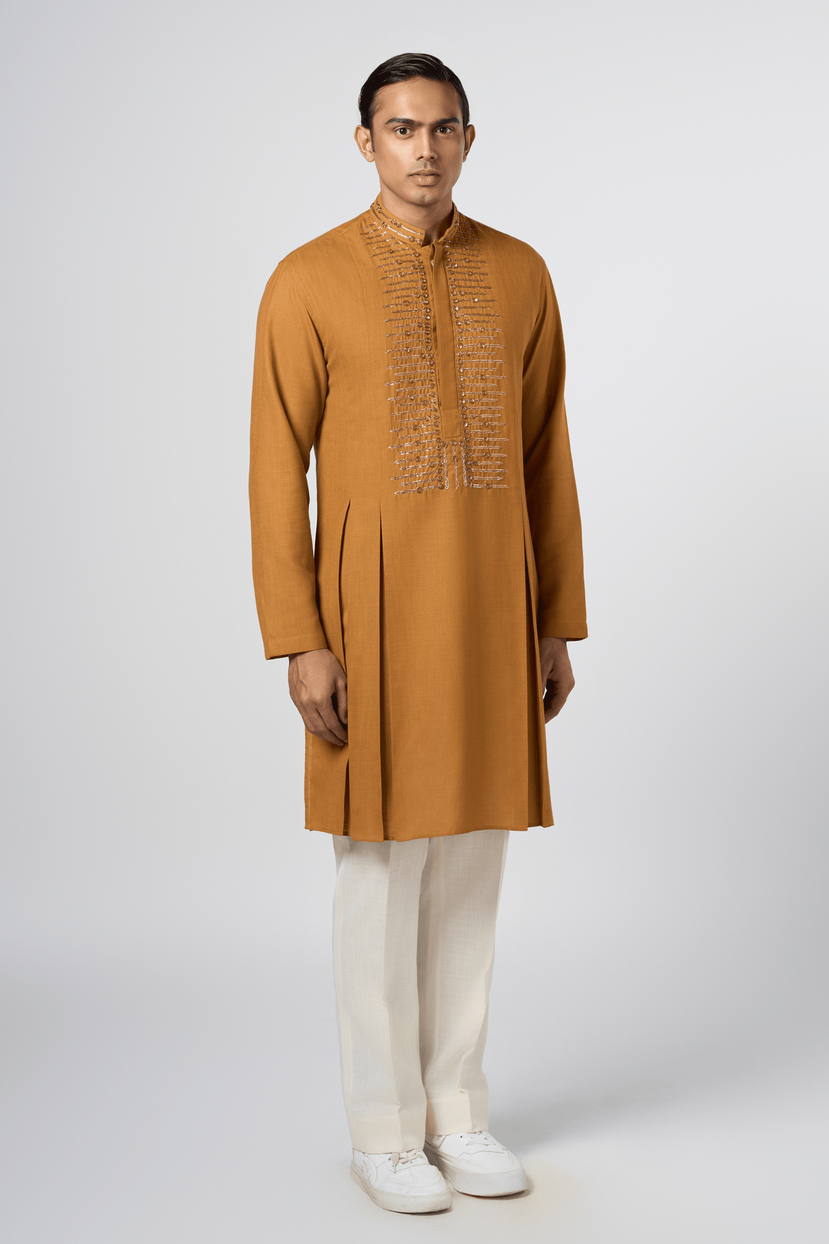 Citylight Kurta in Mustard