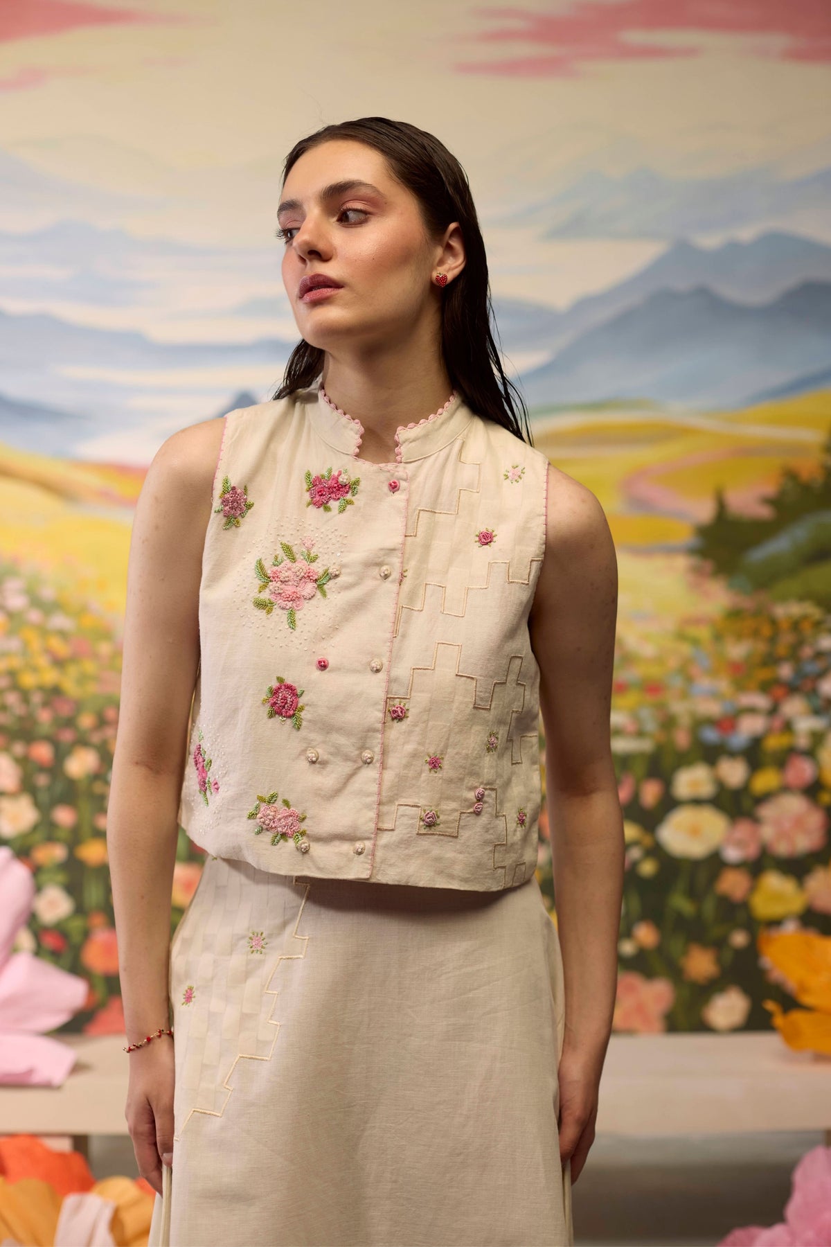 Lumina Embroidered Waistcoat