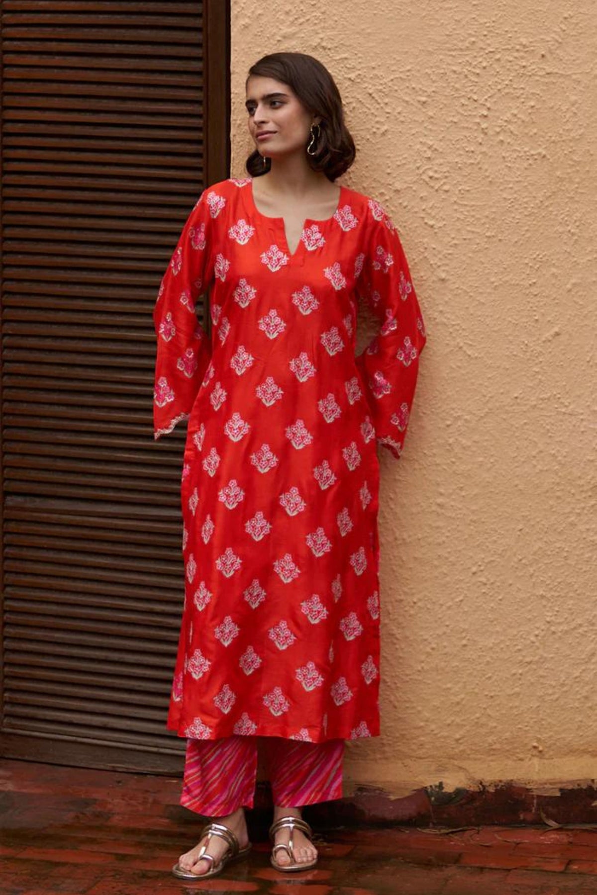 Scarlet Tunic Set