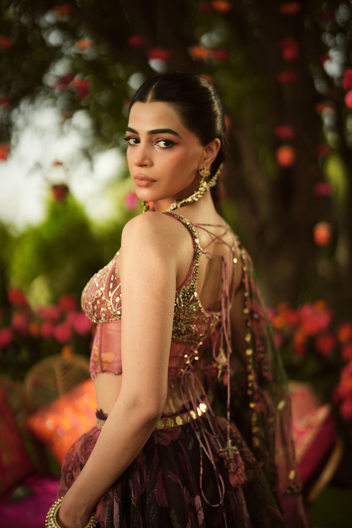 Palak Lehenga Set