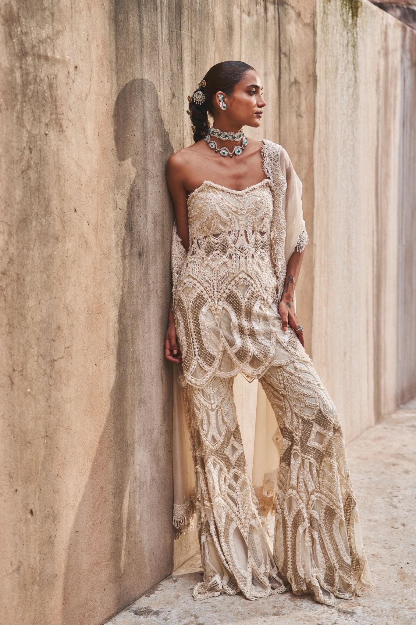 Zyra Sharara Set - Ridhima Bhasin - Elahe