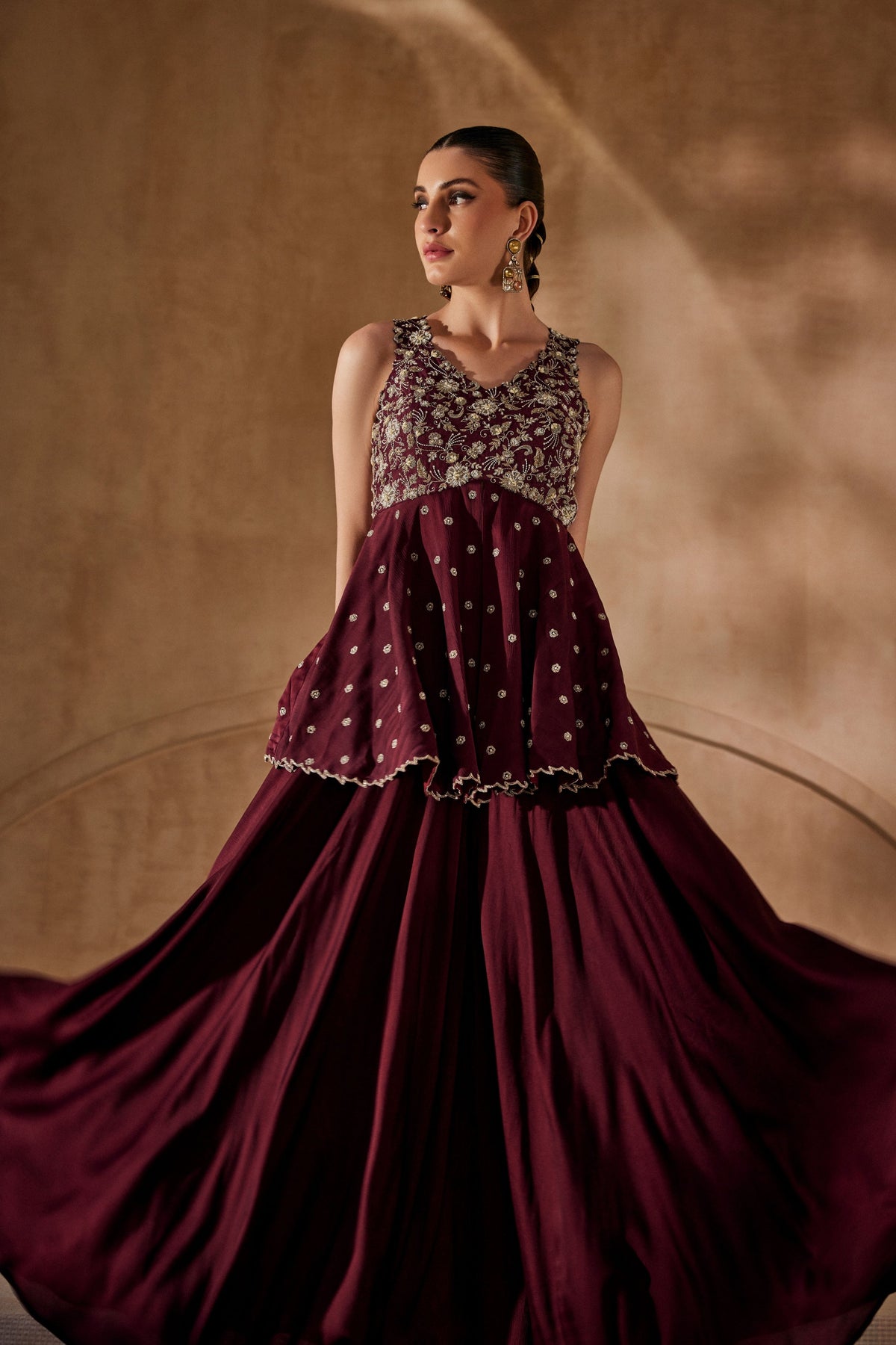 Viraasat Peplum Set