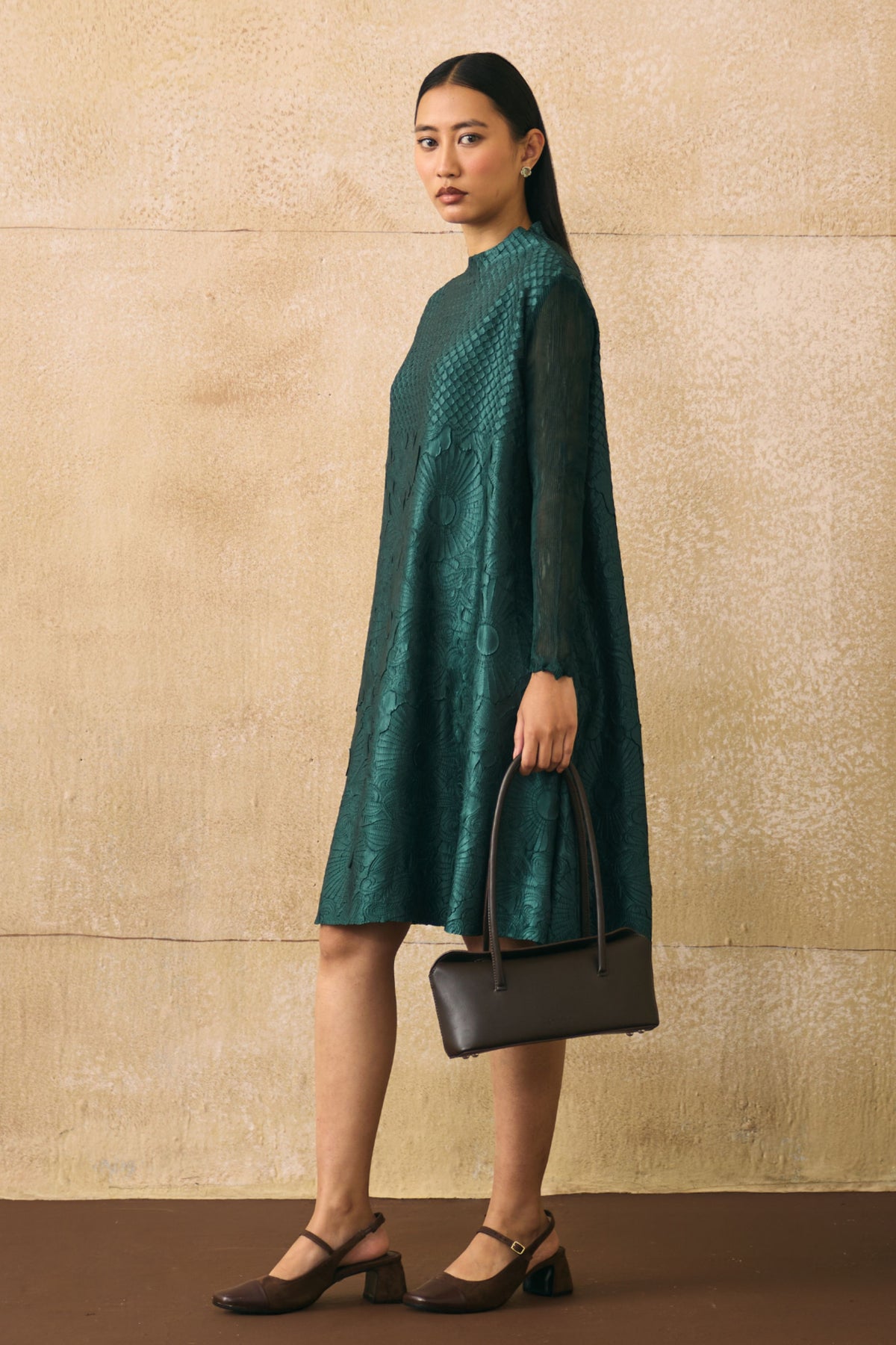 Bottle Green Virtue Dress