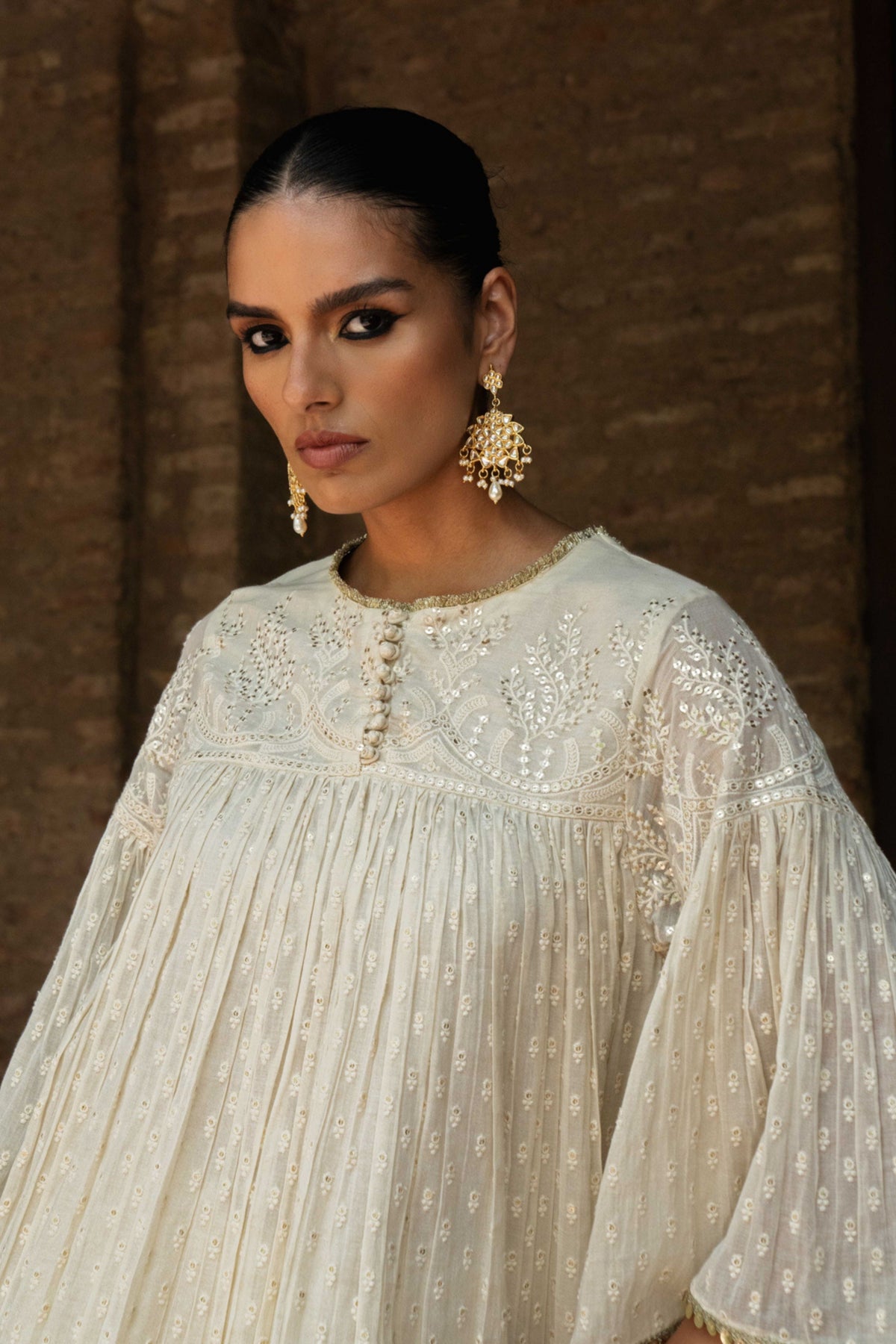 All Gathers Forest Embroidered Lehenga Set