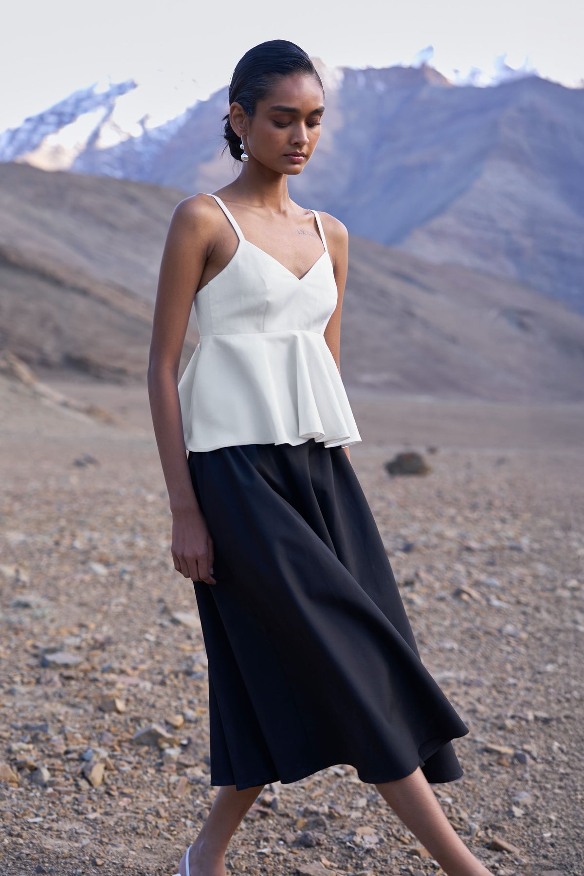 Sleeveless Top &amp; Skirt Set