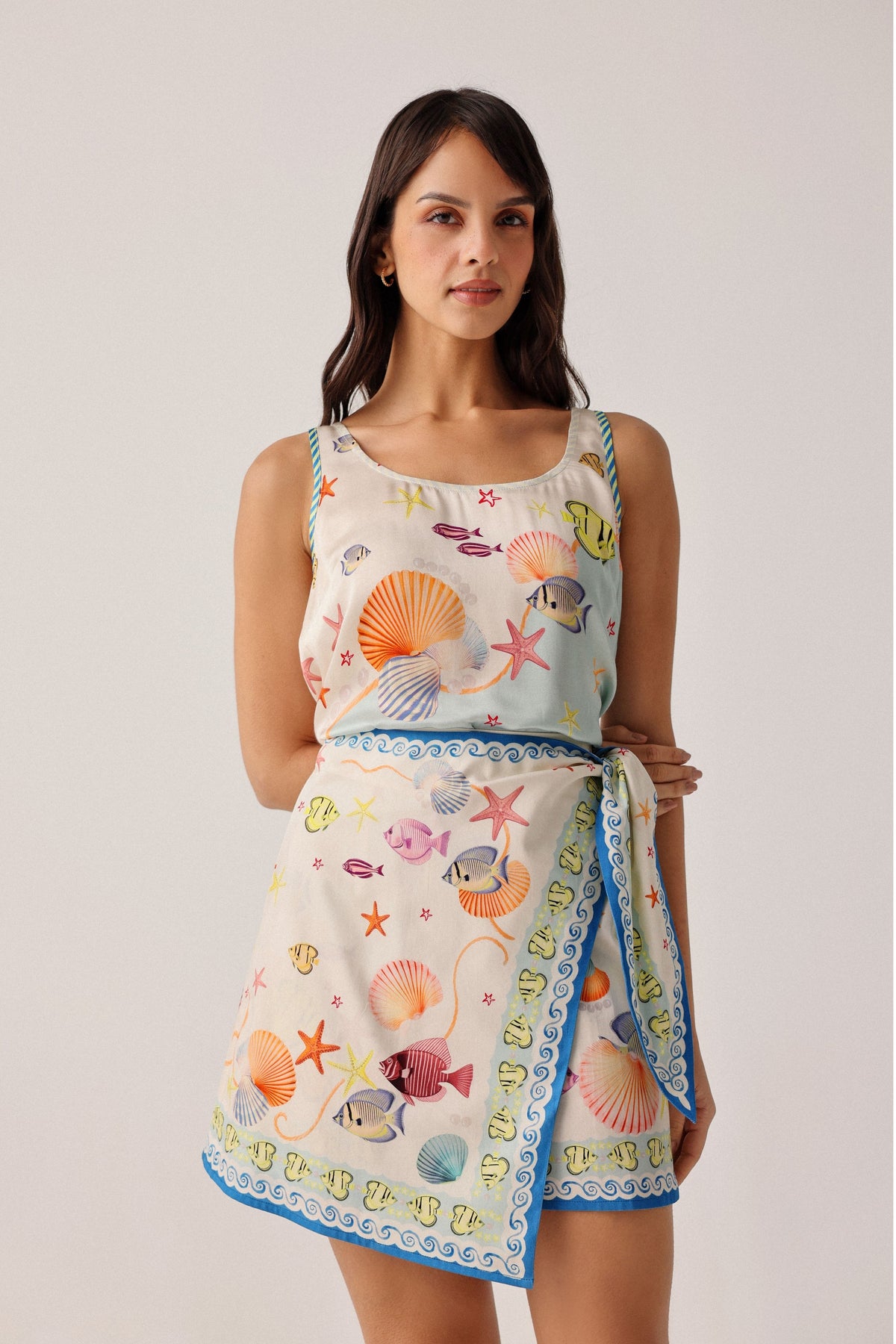 Seaborn Wrap Round Skirt