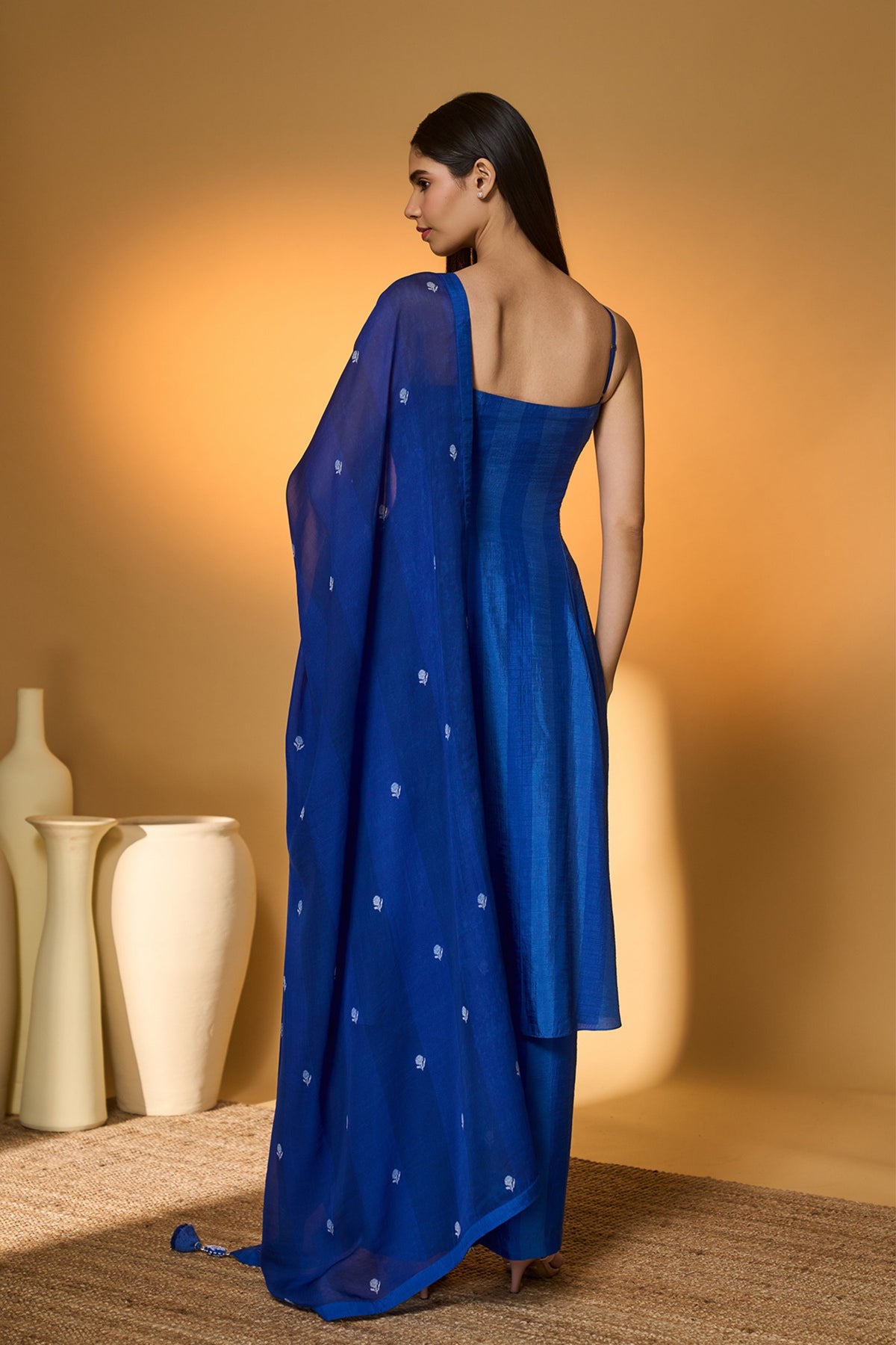 Heart of Eden on Ocean Haze Kurta Set