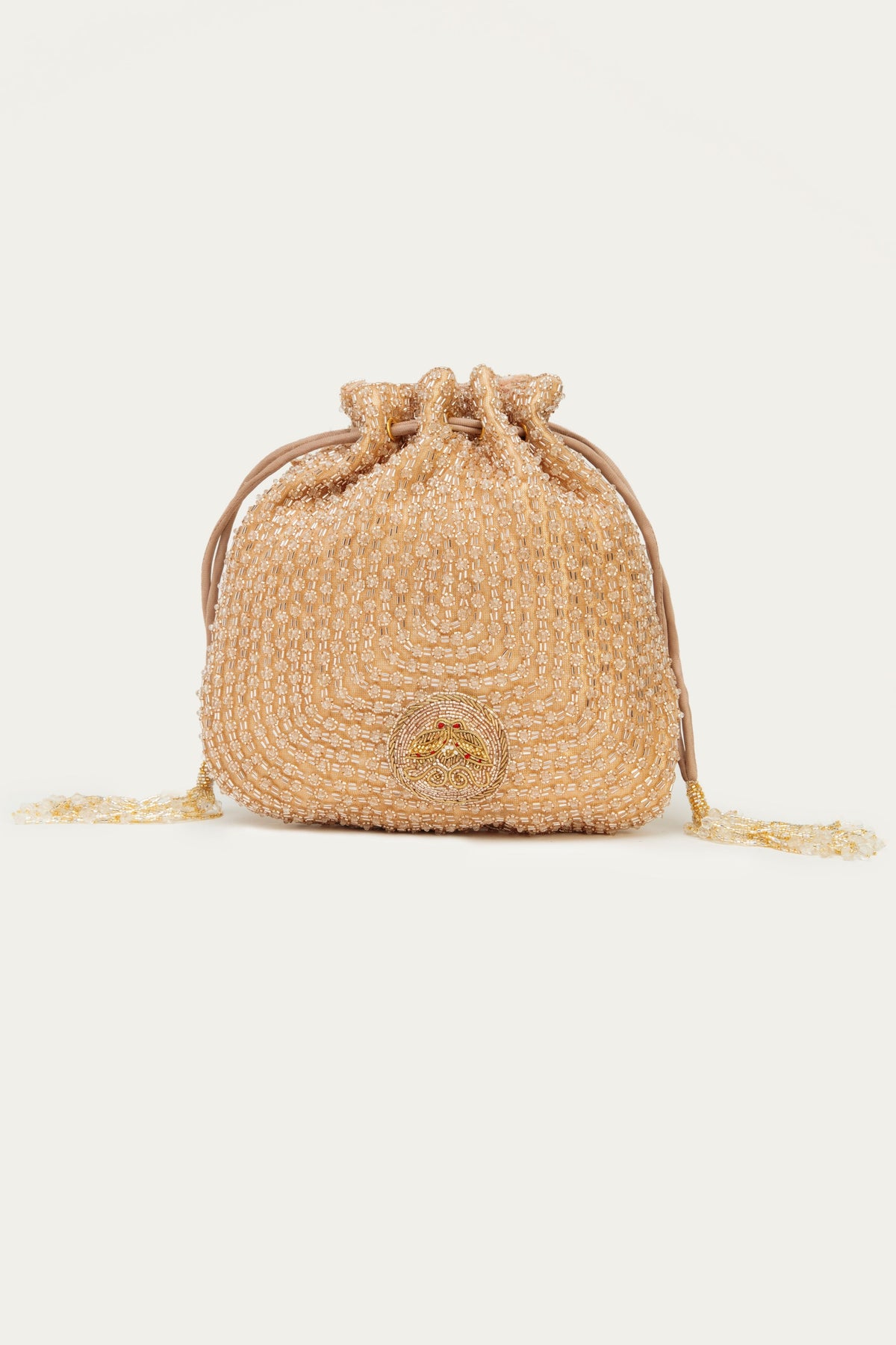 Gloria Rose Gold Potli