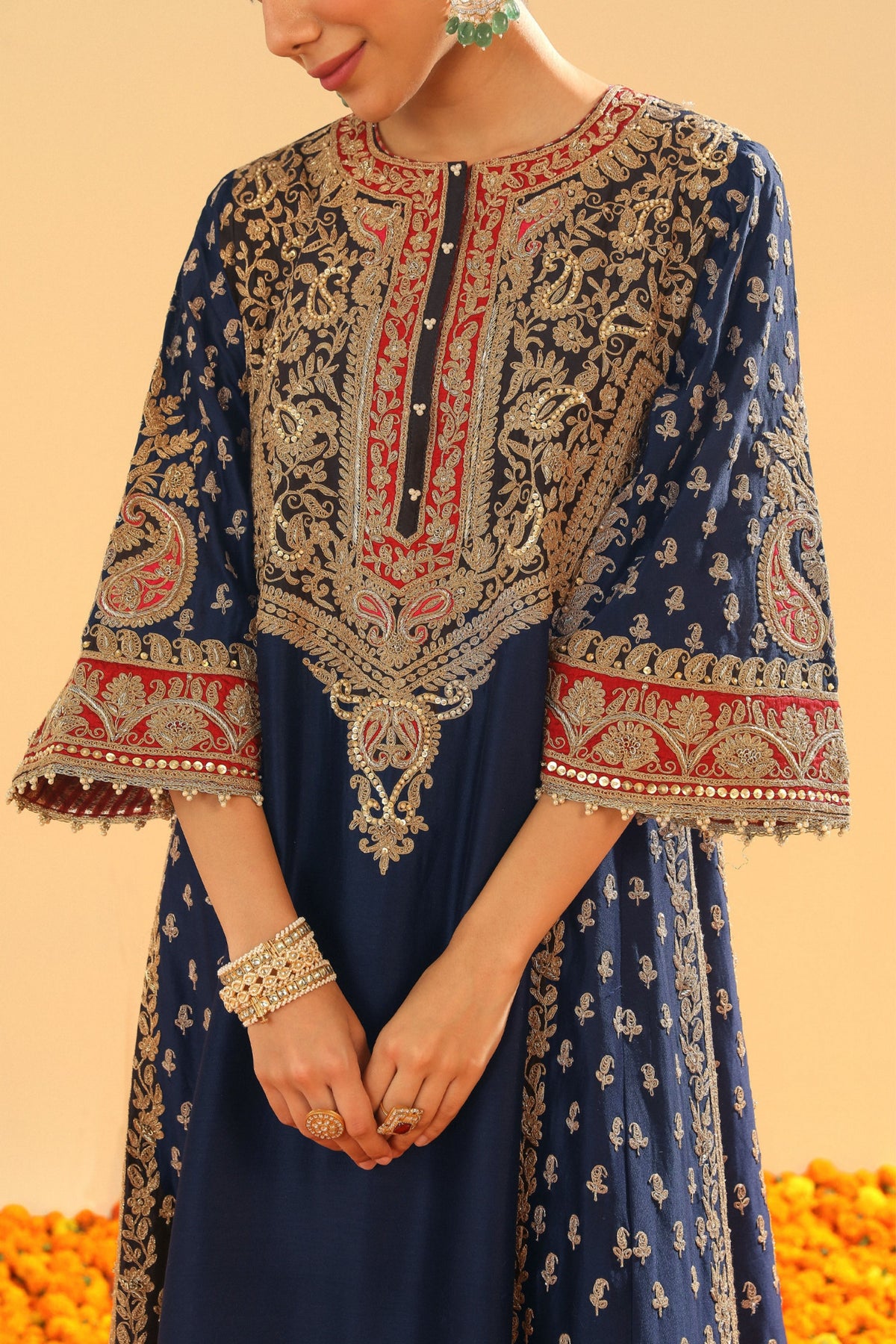 Deep Blue Kurta Set