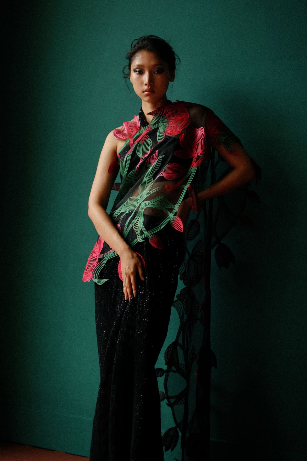 Tulip Gauze Saree