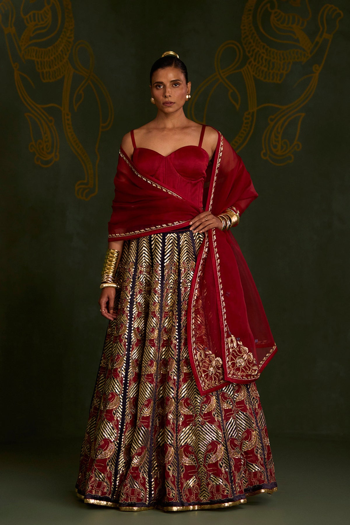 Nirvan  Lehenga Set