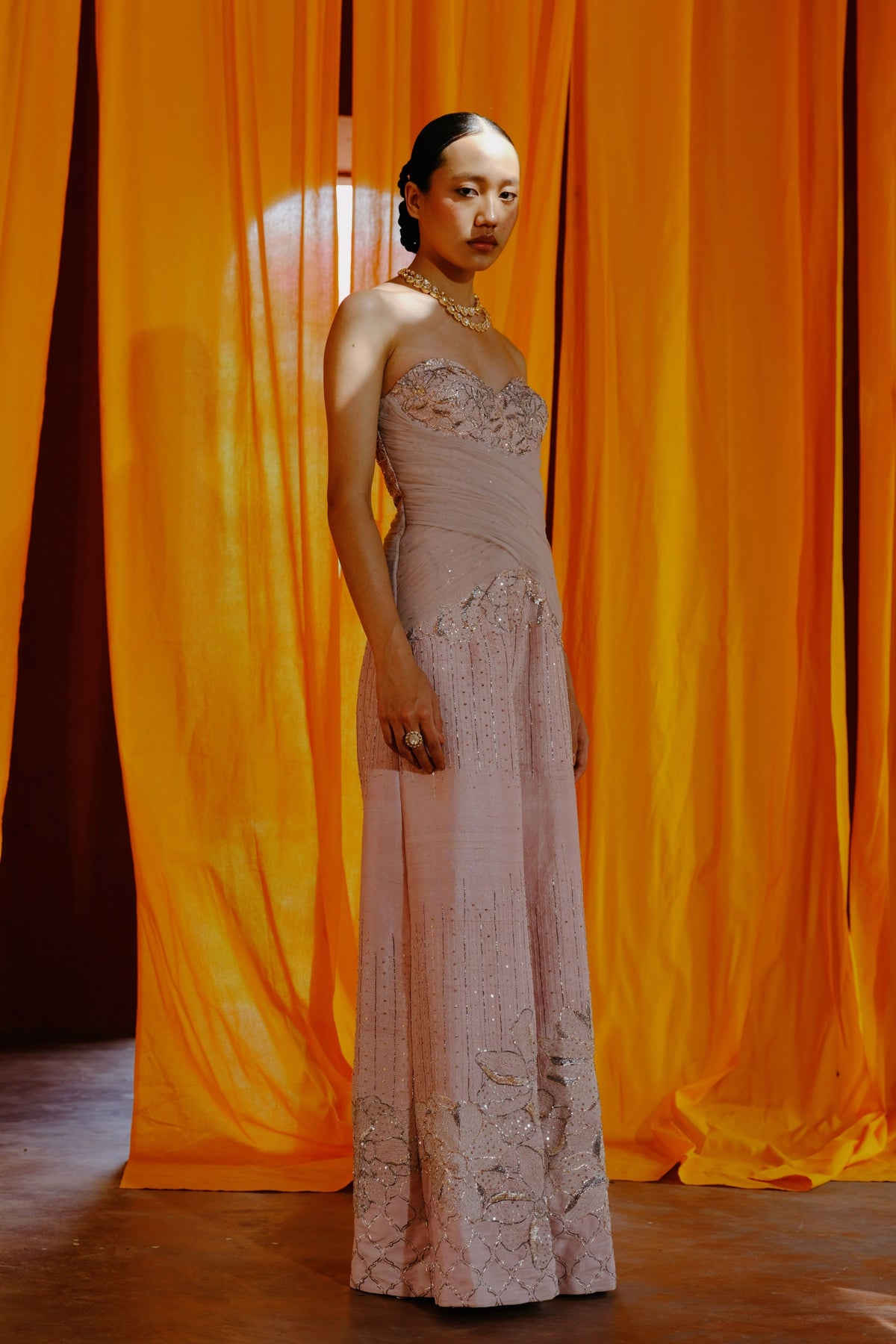 Powdered Blossom Pink Jumpsuit