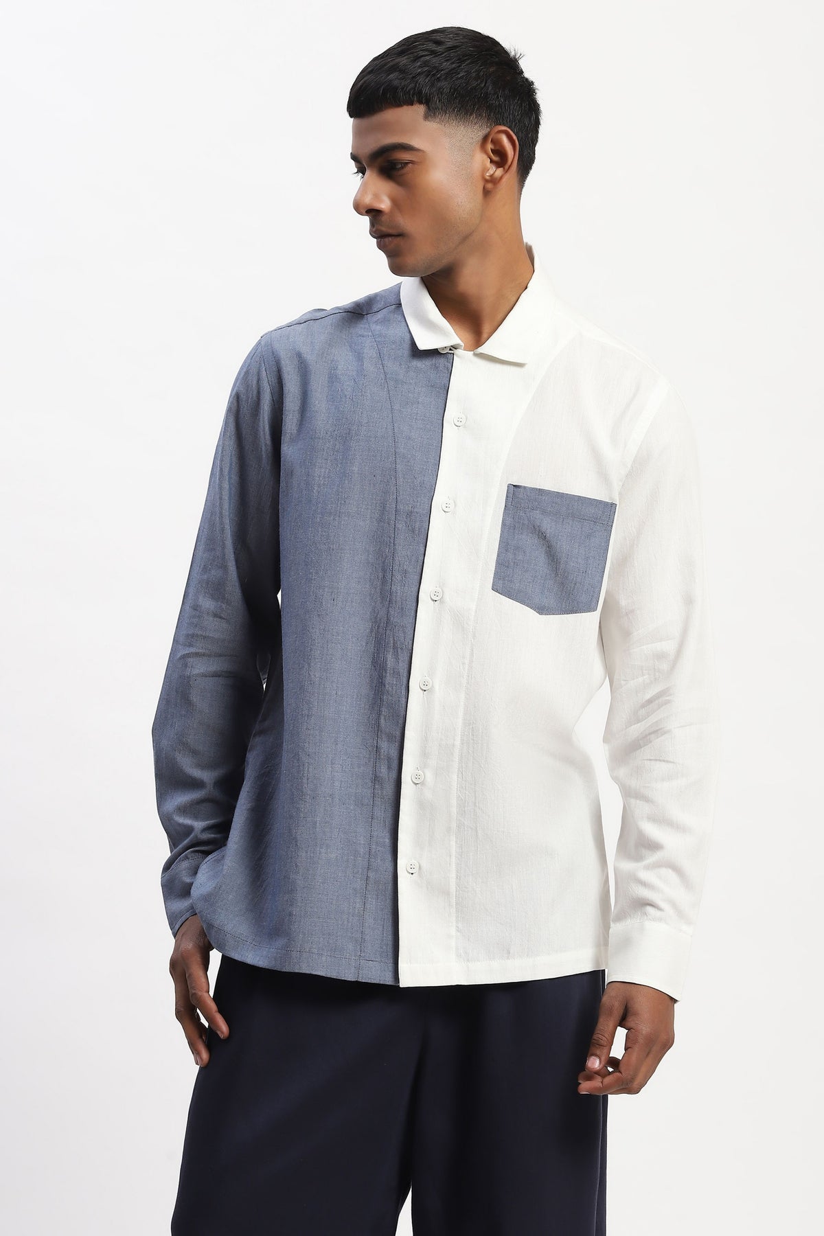 Engineered Dual Woven Shirt