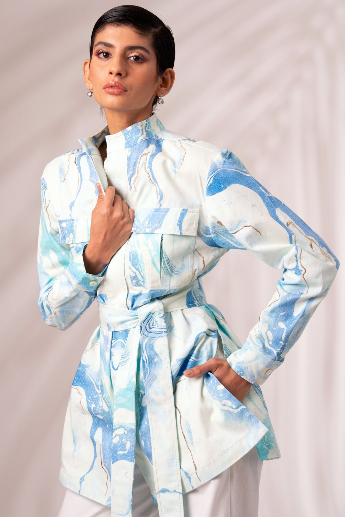 Brooke Safari Blazer Set