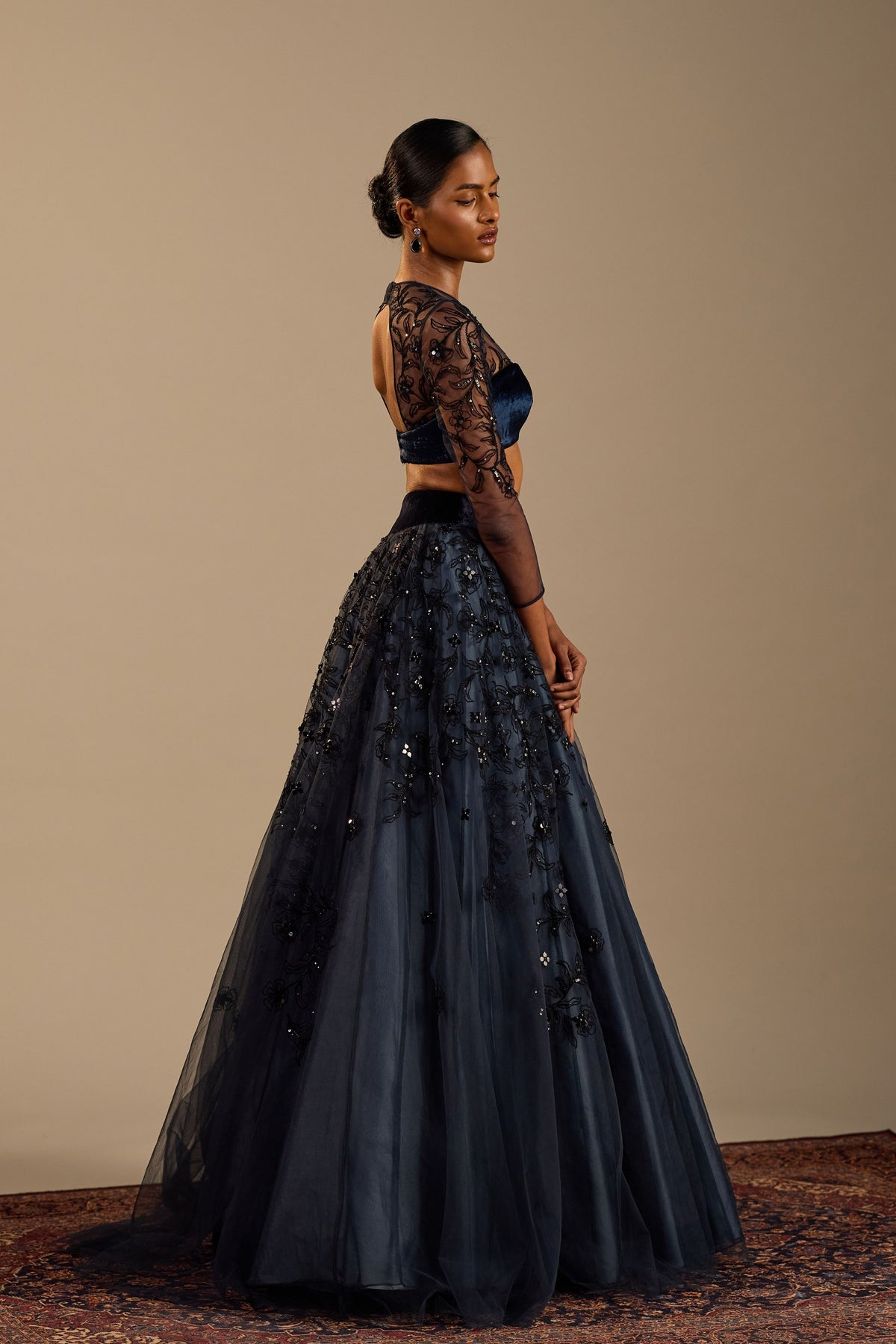 Elena Lehenga and Blouse