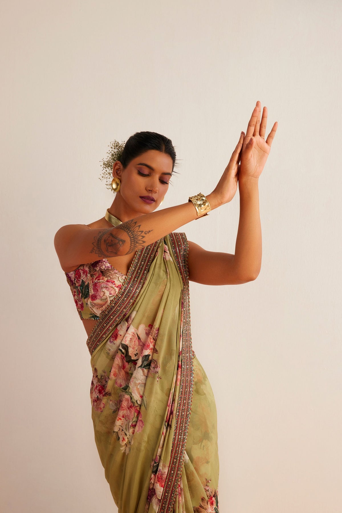 Naysa Pre-draped Saree