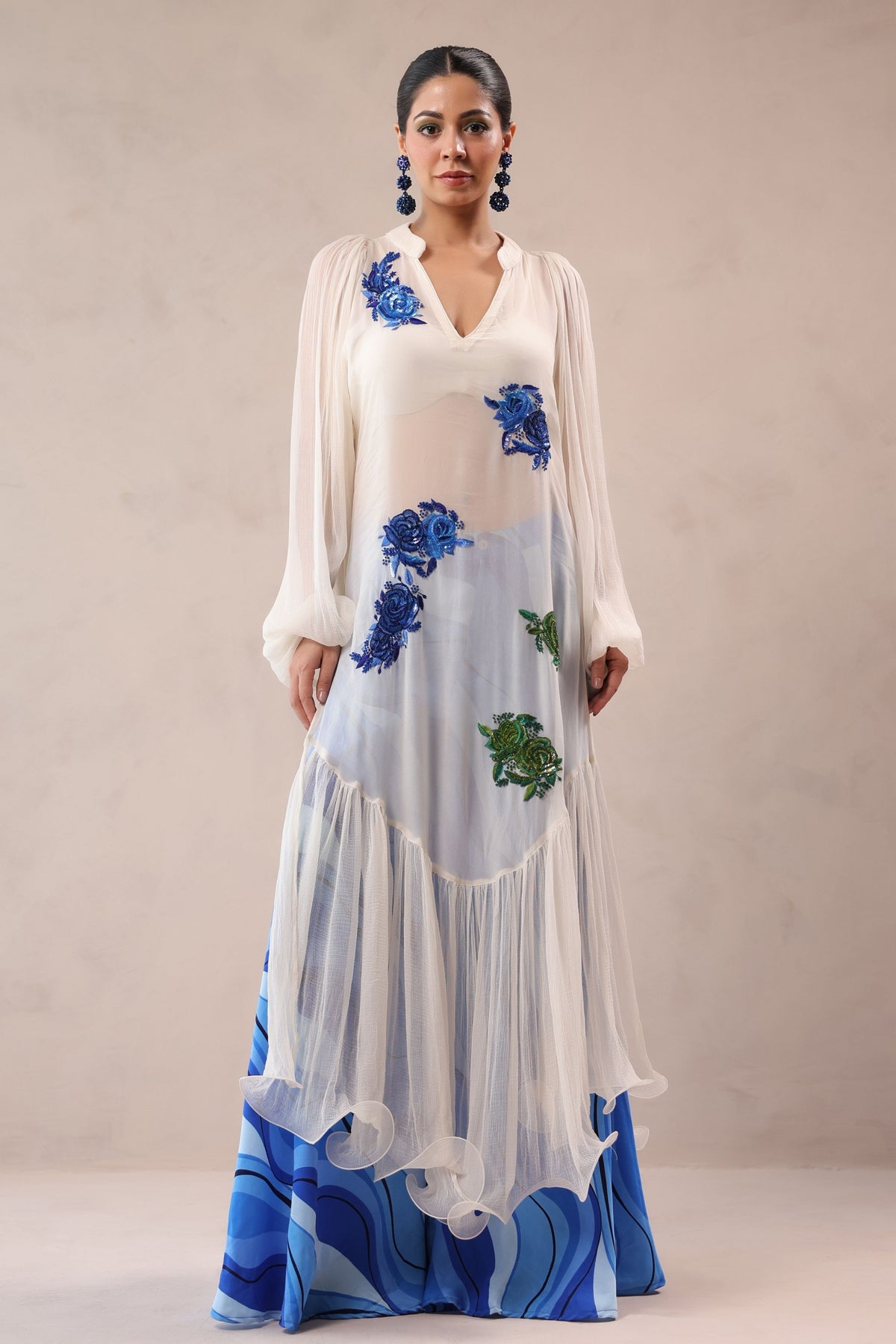 Indie Blue Co-ord Set