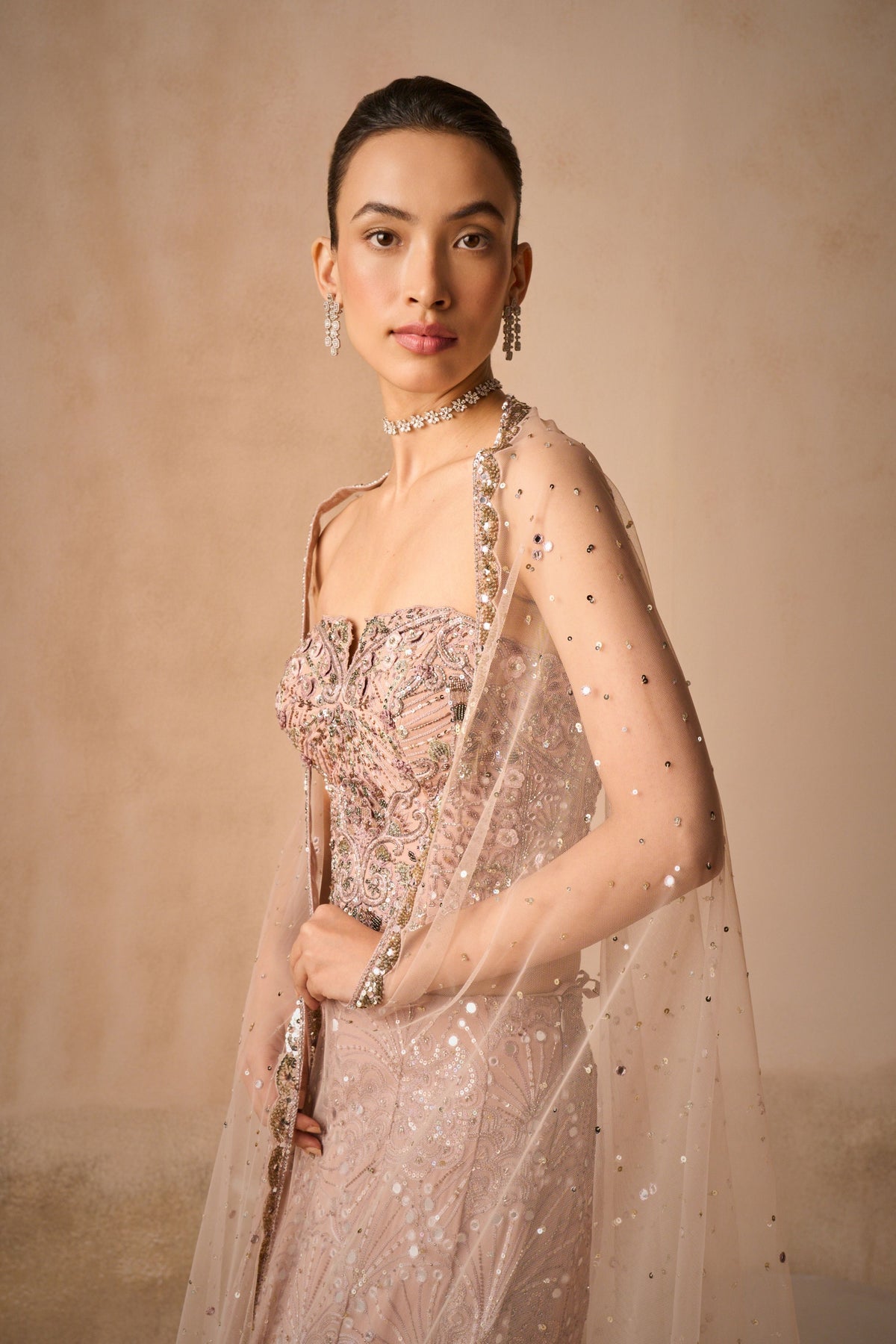 Lehenga Set With Corset Blouse