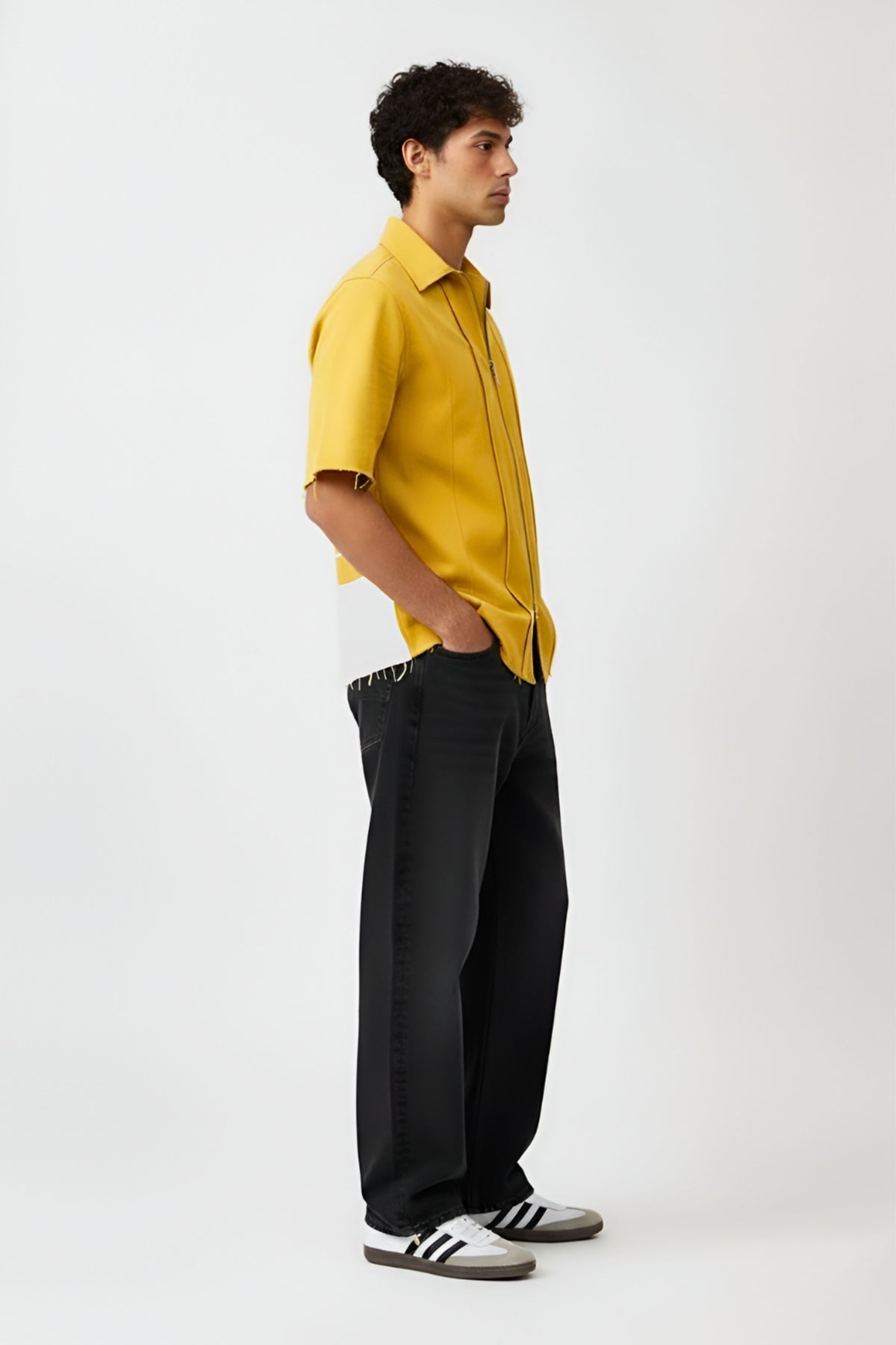Mango Pintuck Shirt