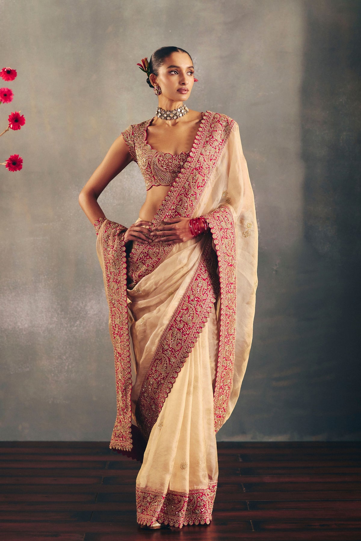 Indrakshi Saree Set