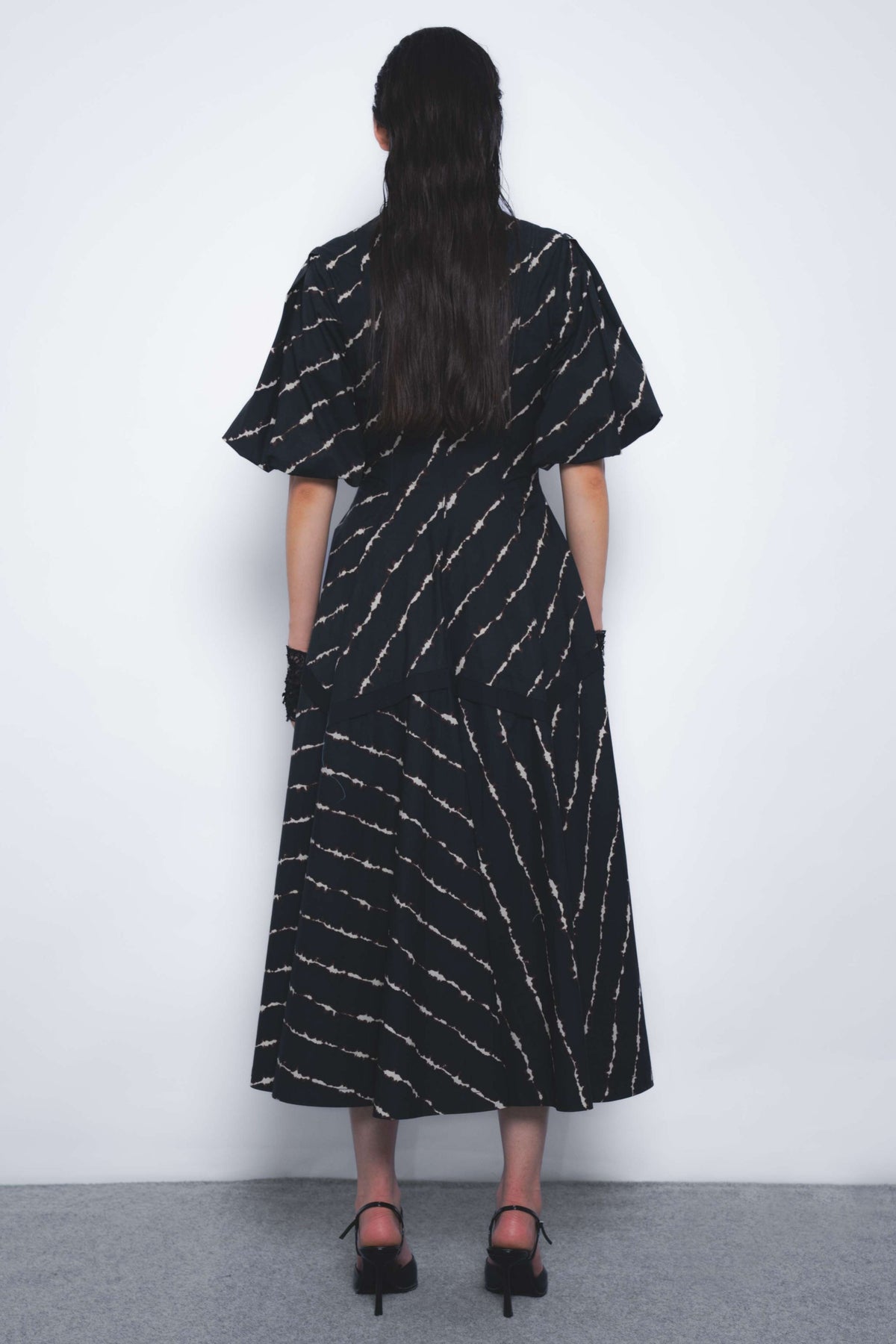 Thalia Dress in Spina Print