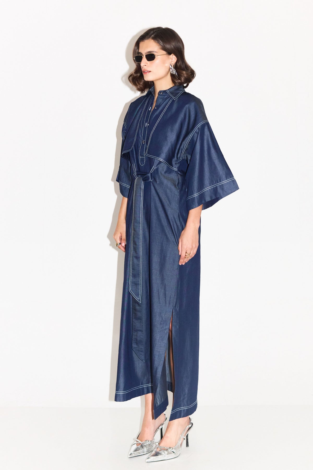 Amora Boxy Trench Dress