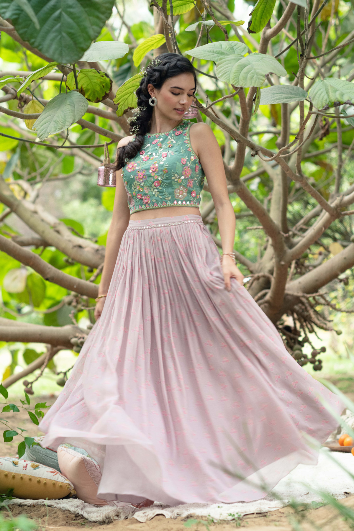 Magic Top With Pink Skirt