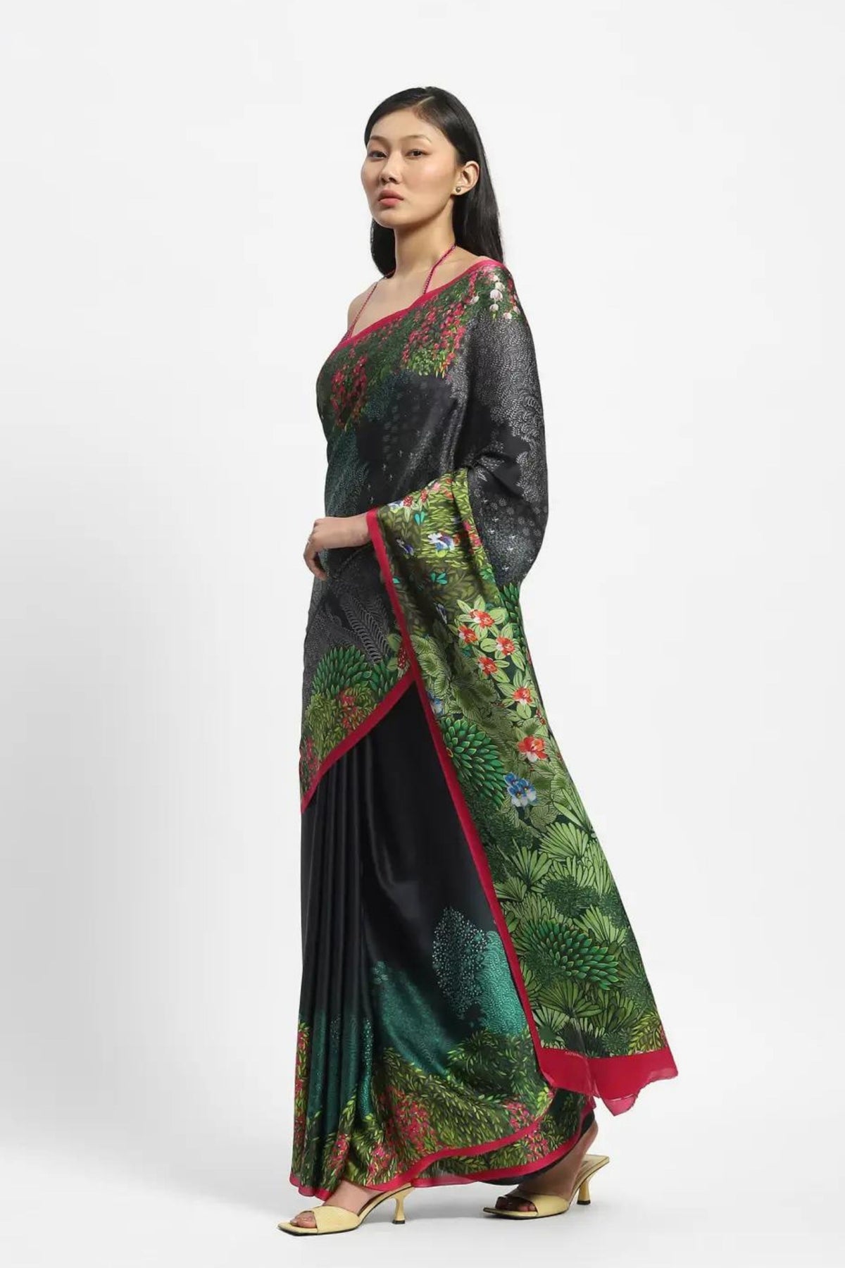 Lodhi at Night Saree
