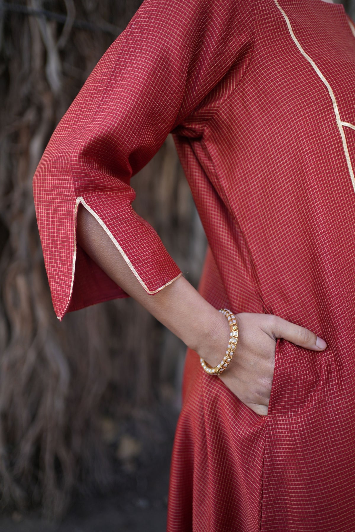 Bhanu Elegant Gota Kurta Set