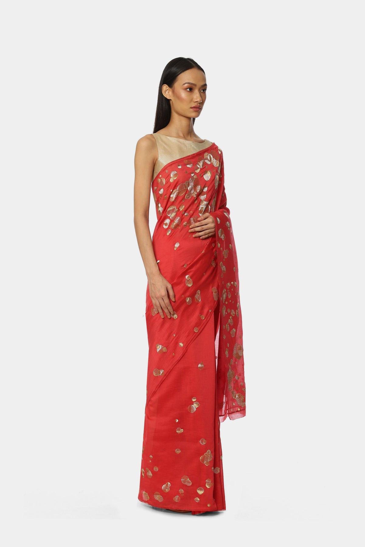 The Embroidered Glam Saree