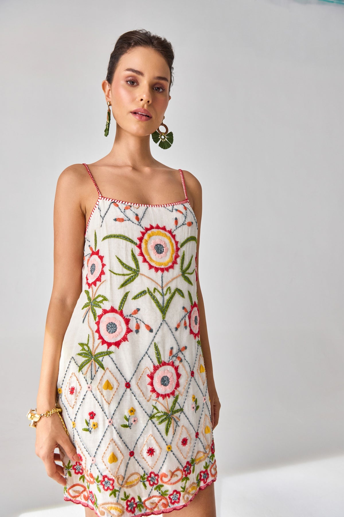 Siena Embroidered Dress
