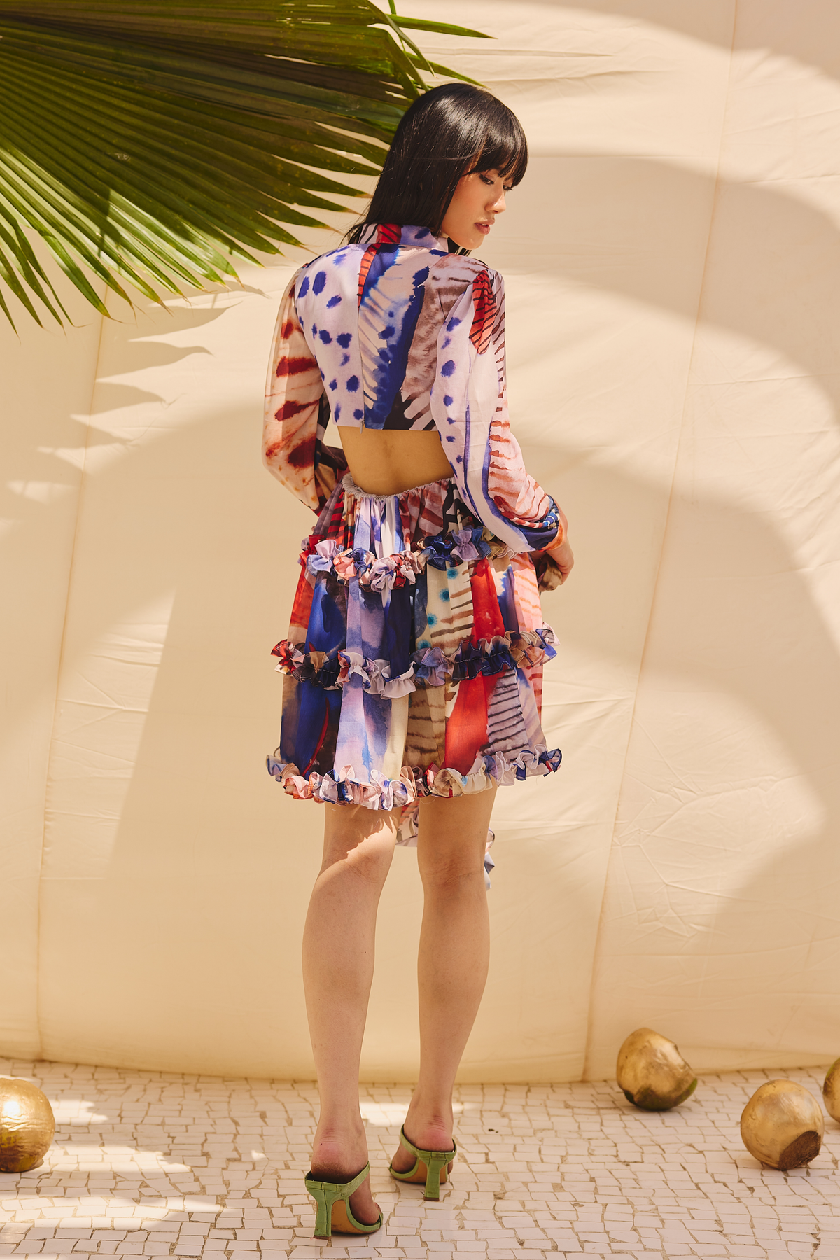 Pleats &amp; Palettes Dress