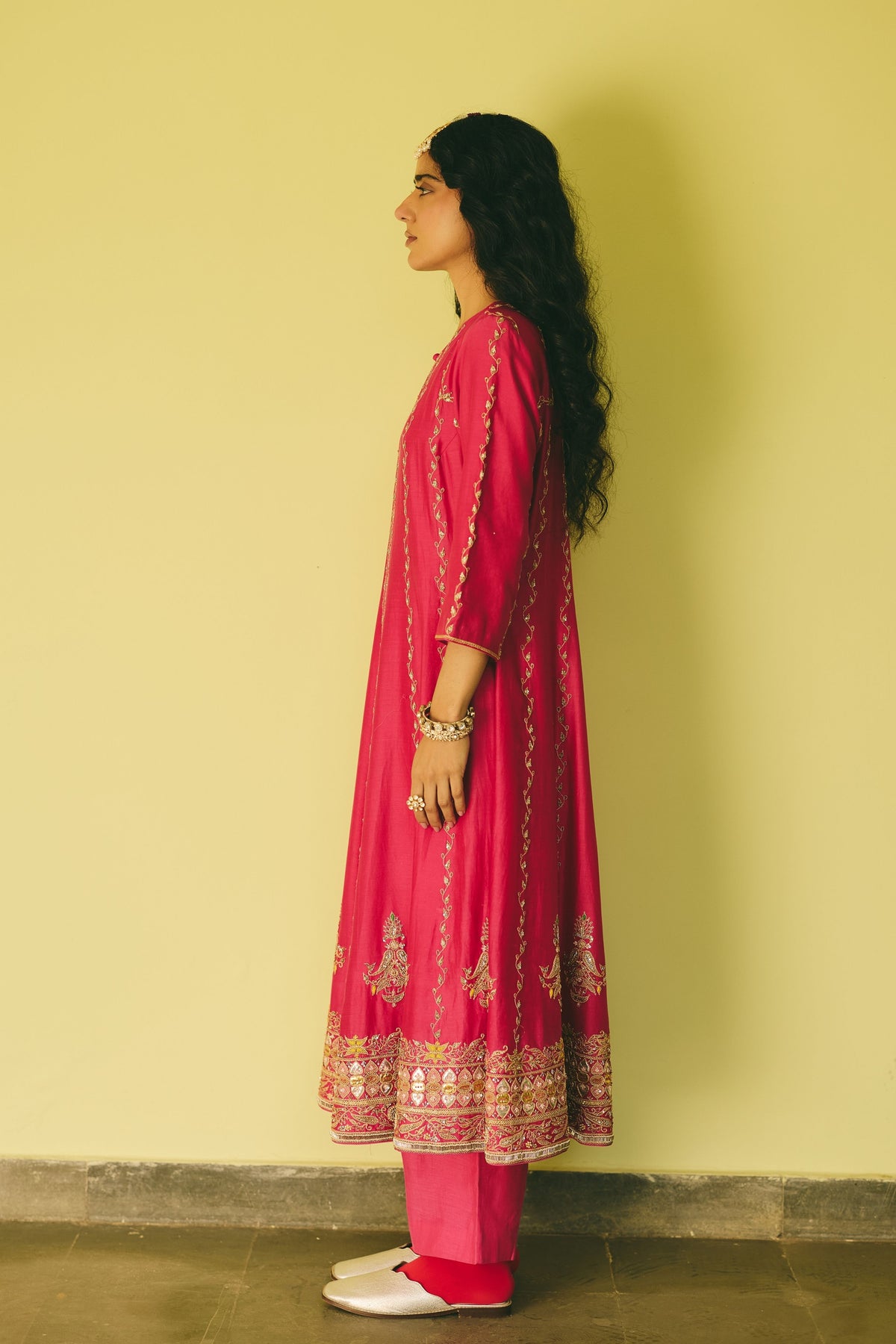 Ferozaan Gulraaz Anarkali Set