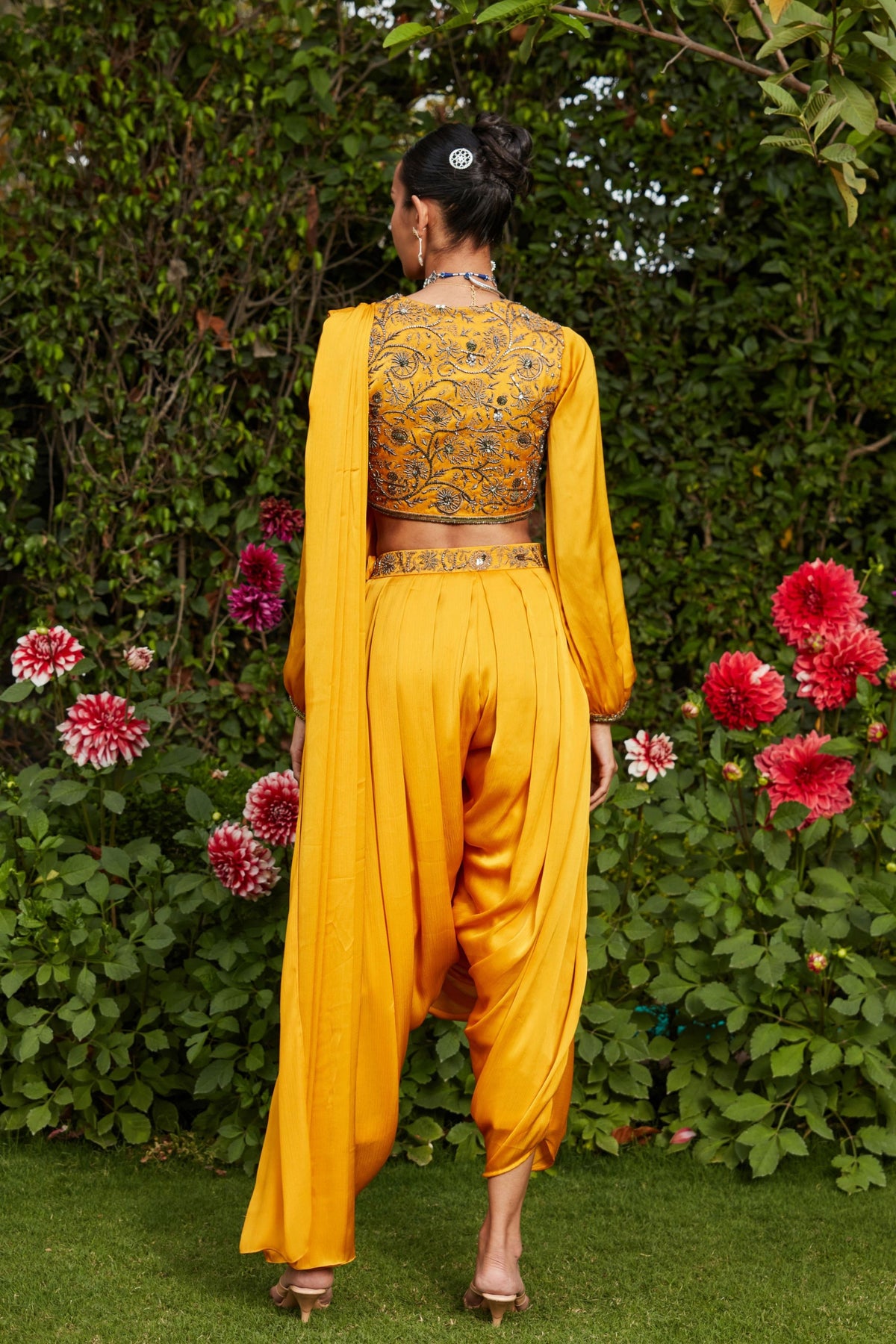 Anisa Drape Saree set