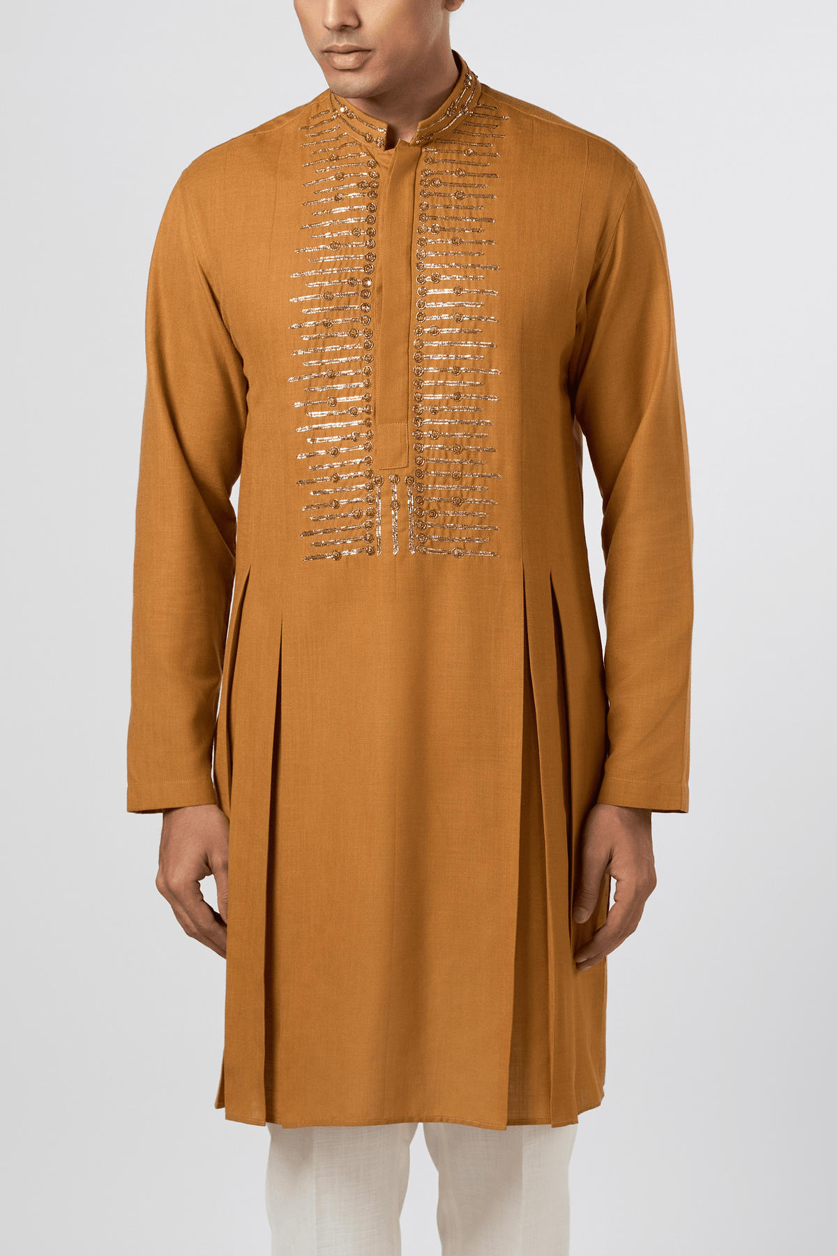 Citylight Kurta in Mustard