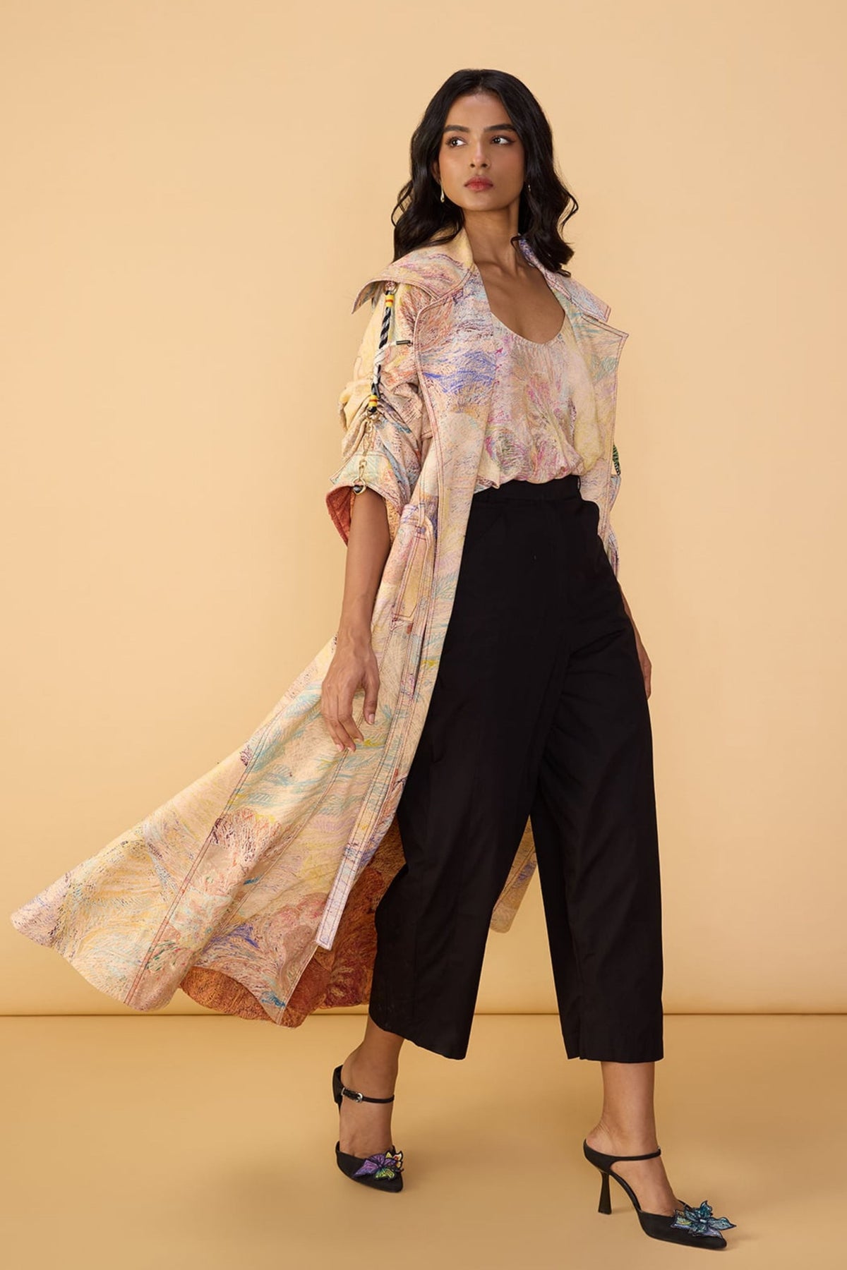 High Waist Balloon Trousers
