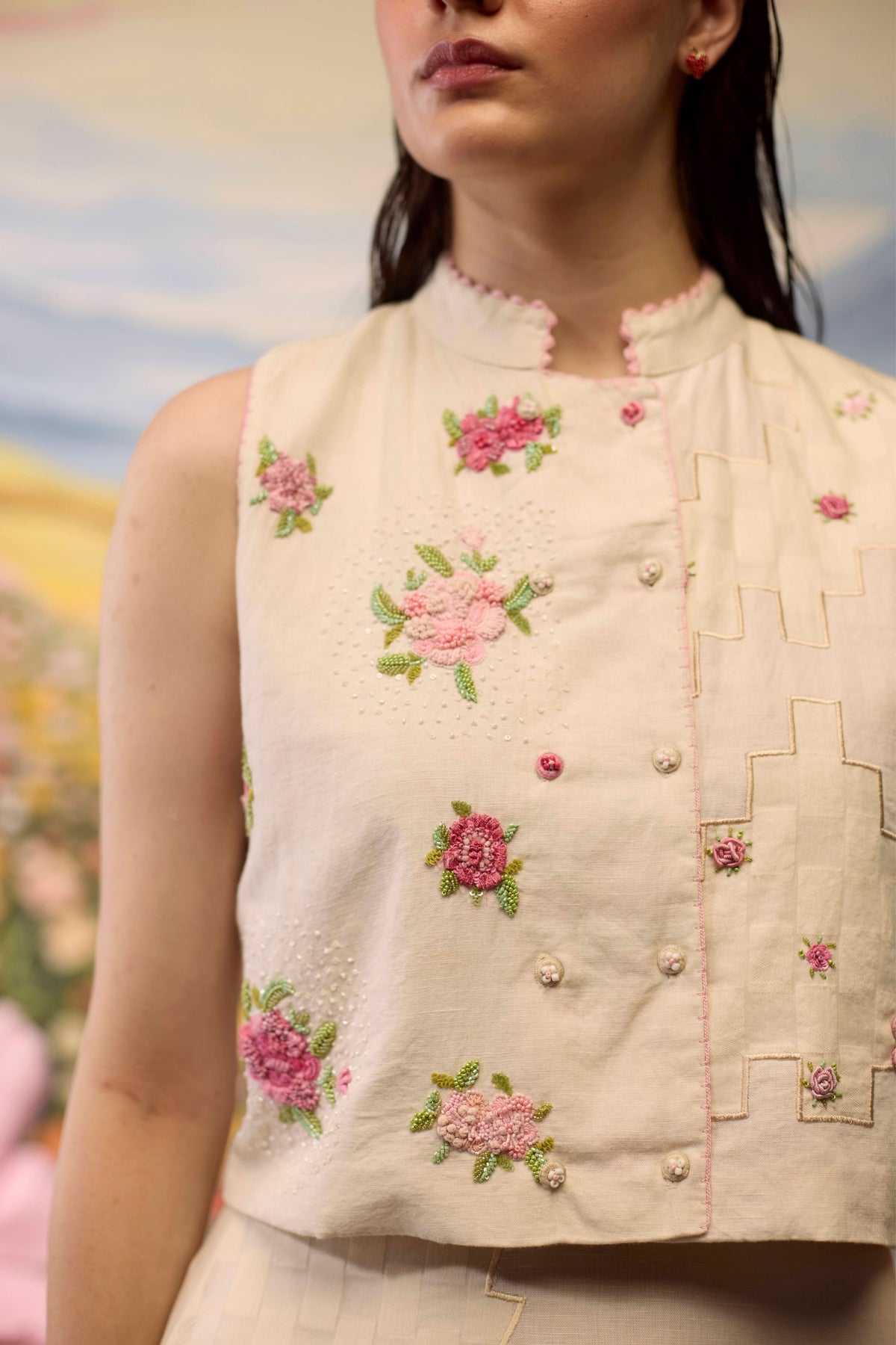 Lumina Embroidered Waistcoat