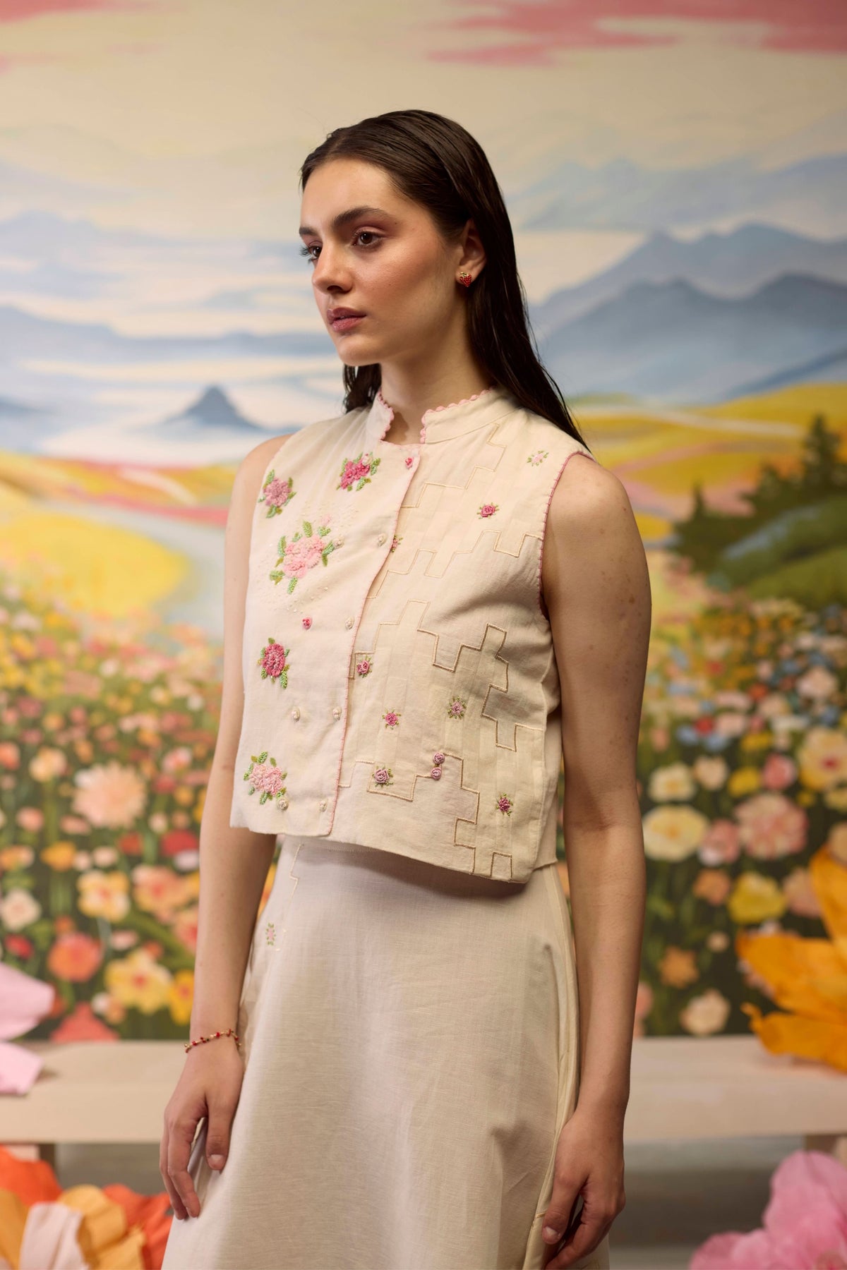 Lumina Embroidered Waistcoat