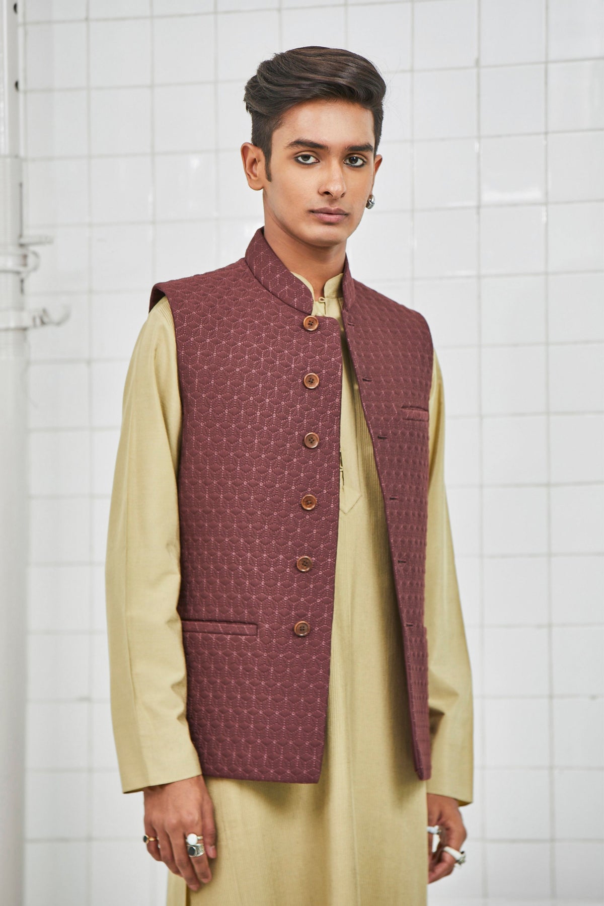 Ramdevra Quilted Waist Coat