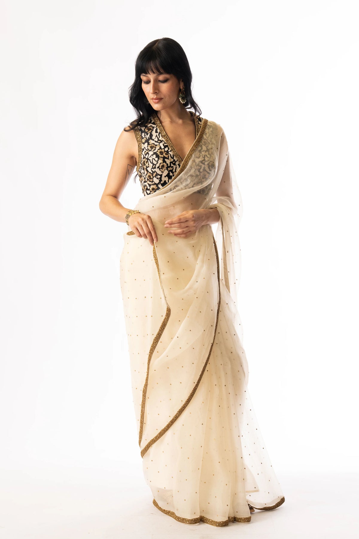 Karnikara Saree Set