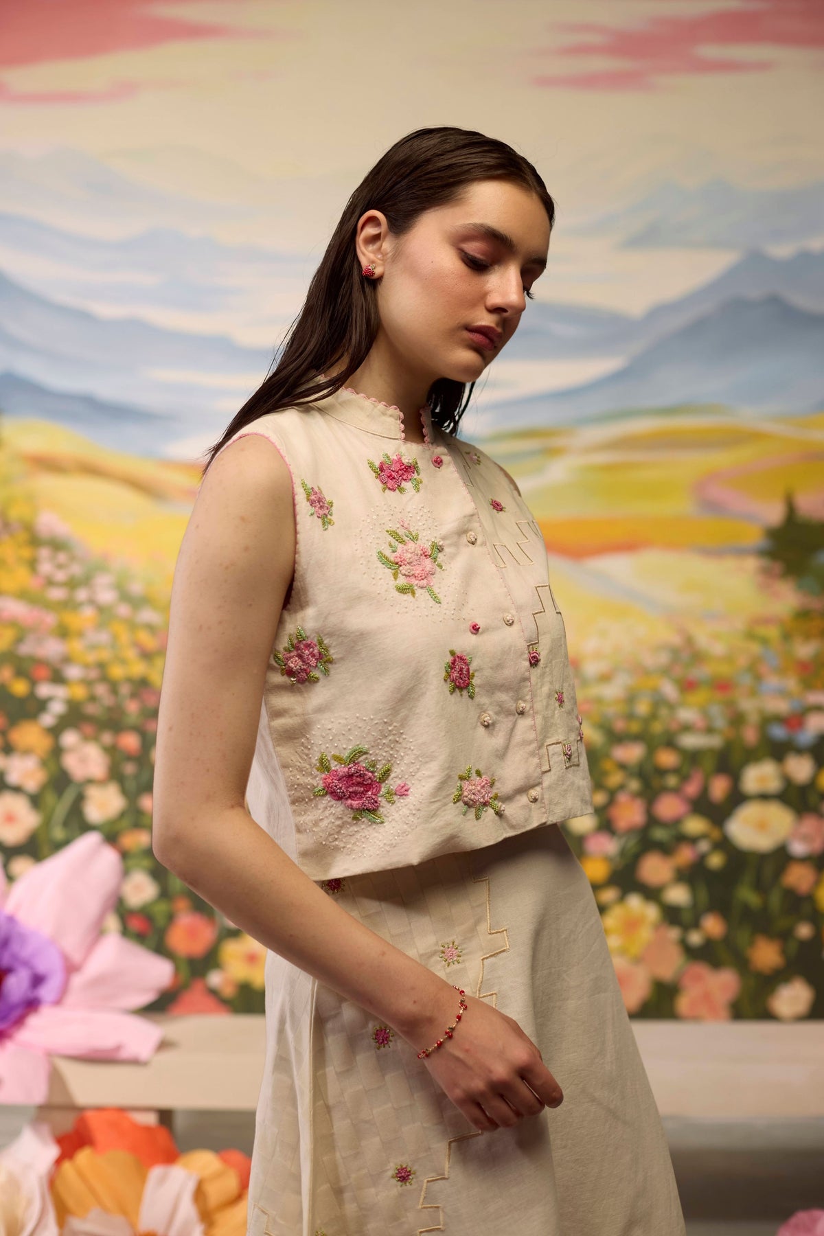 Lumina Embroidered Waistcoat