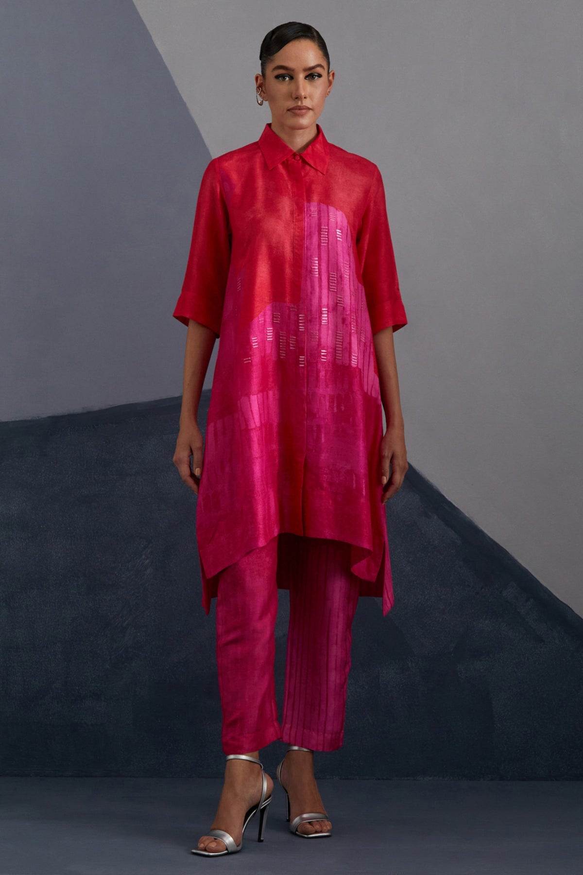Omen Vermilion Tunic Set