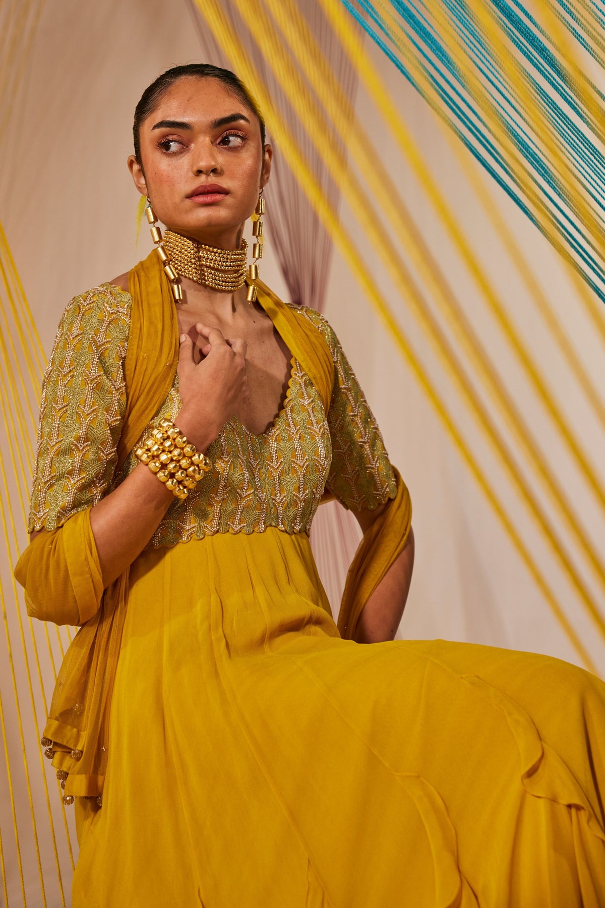 Aina Anarkali Set
