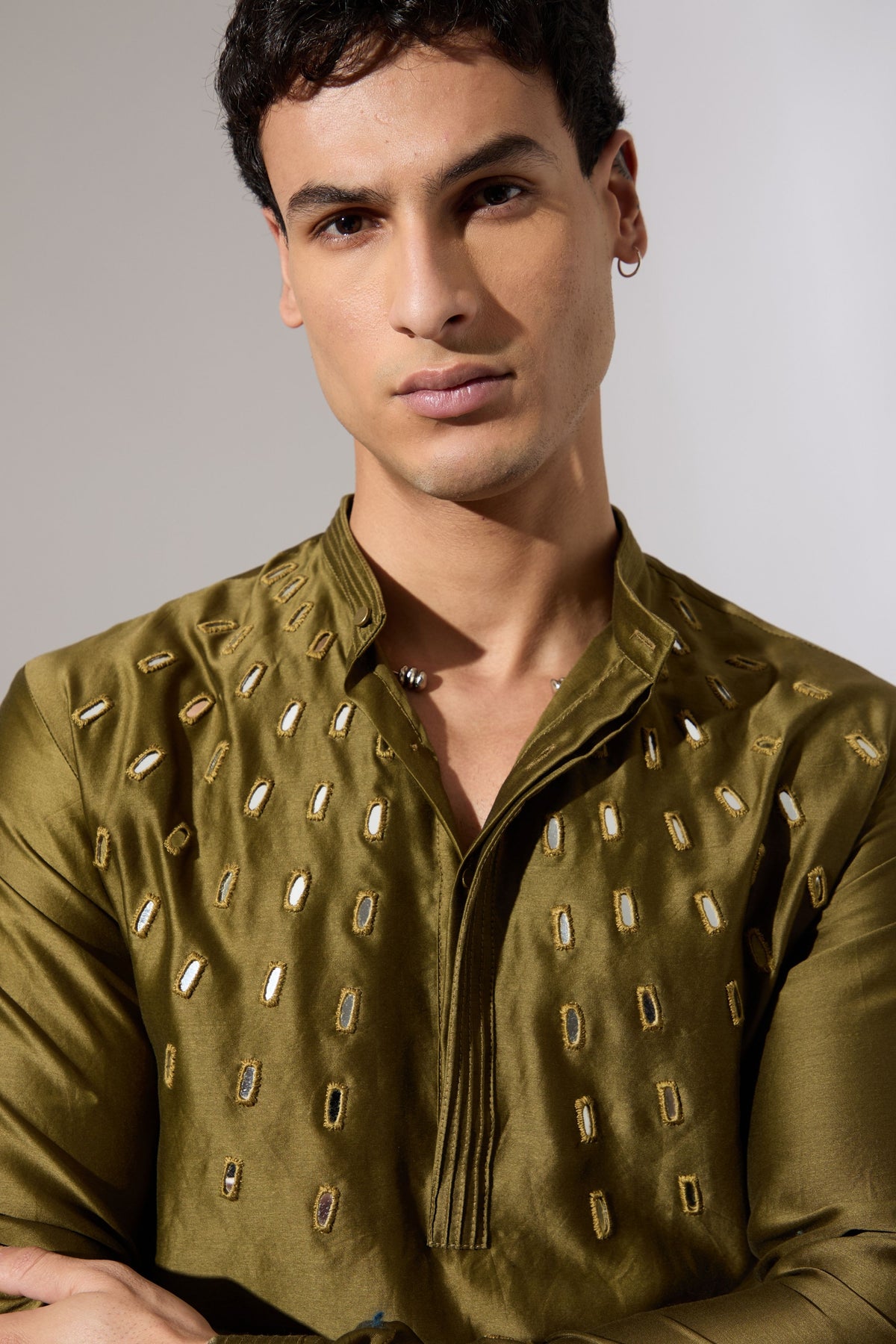 Conrad Hand Embroidered Kurta Set