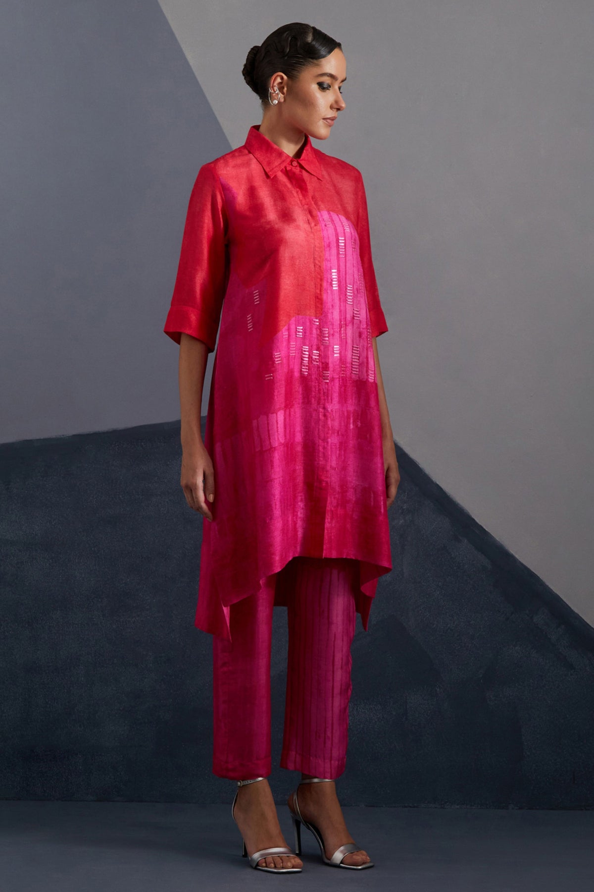 Omen Vermilion Tunic Set